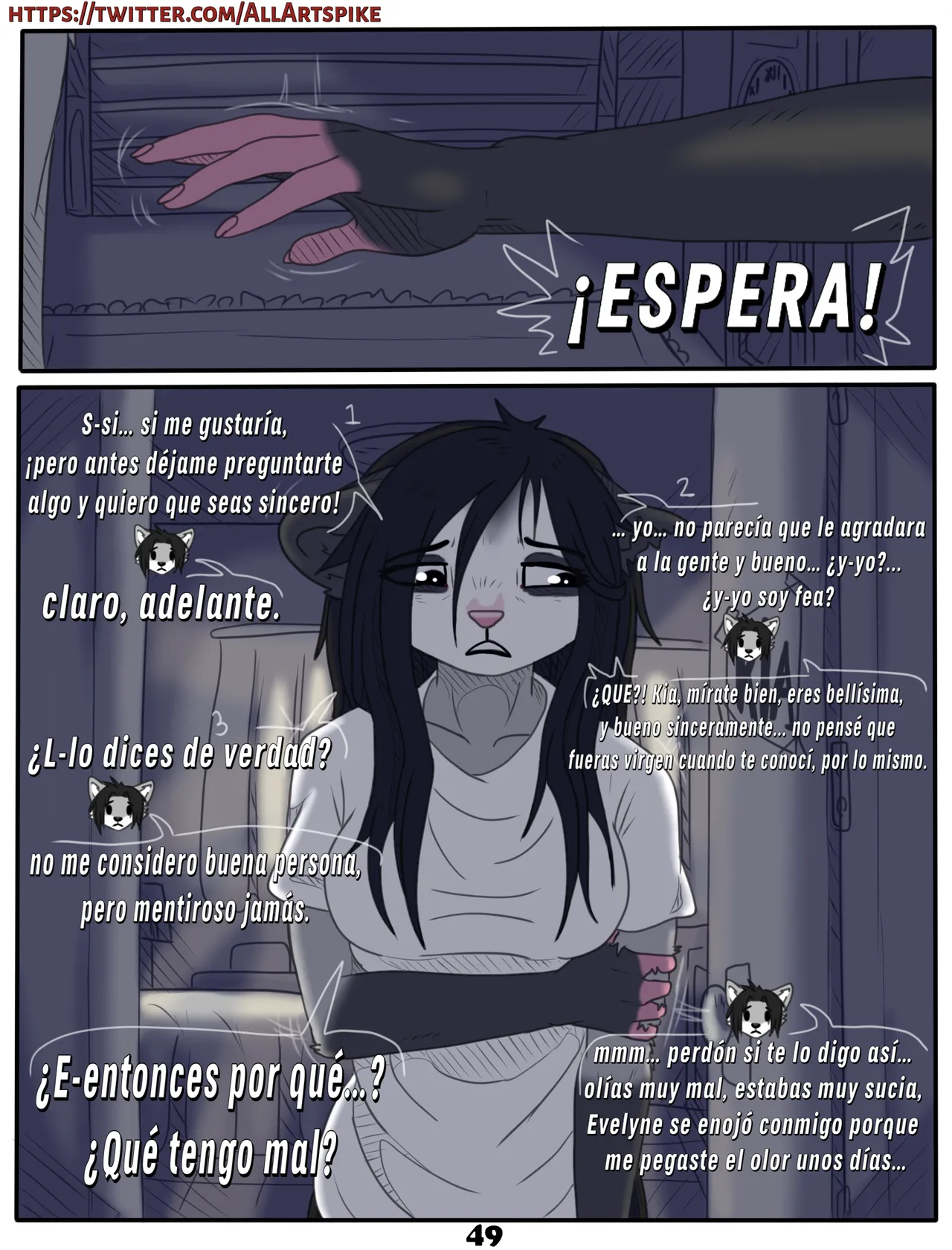 [Spikethefurry] FIRST HOME (Comic Porn)