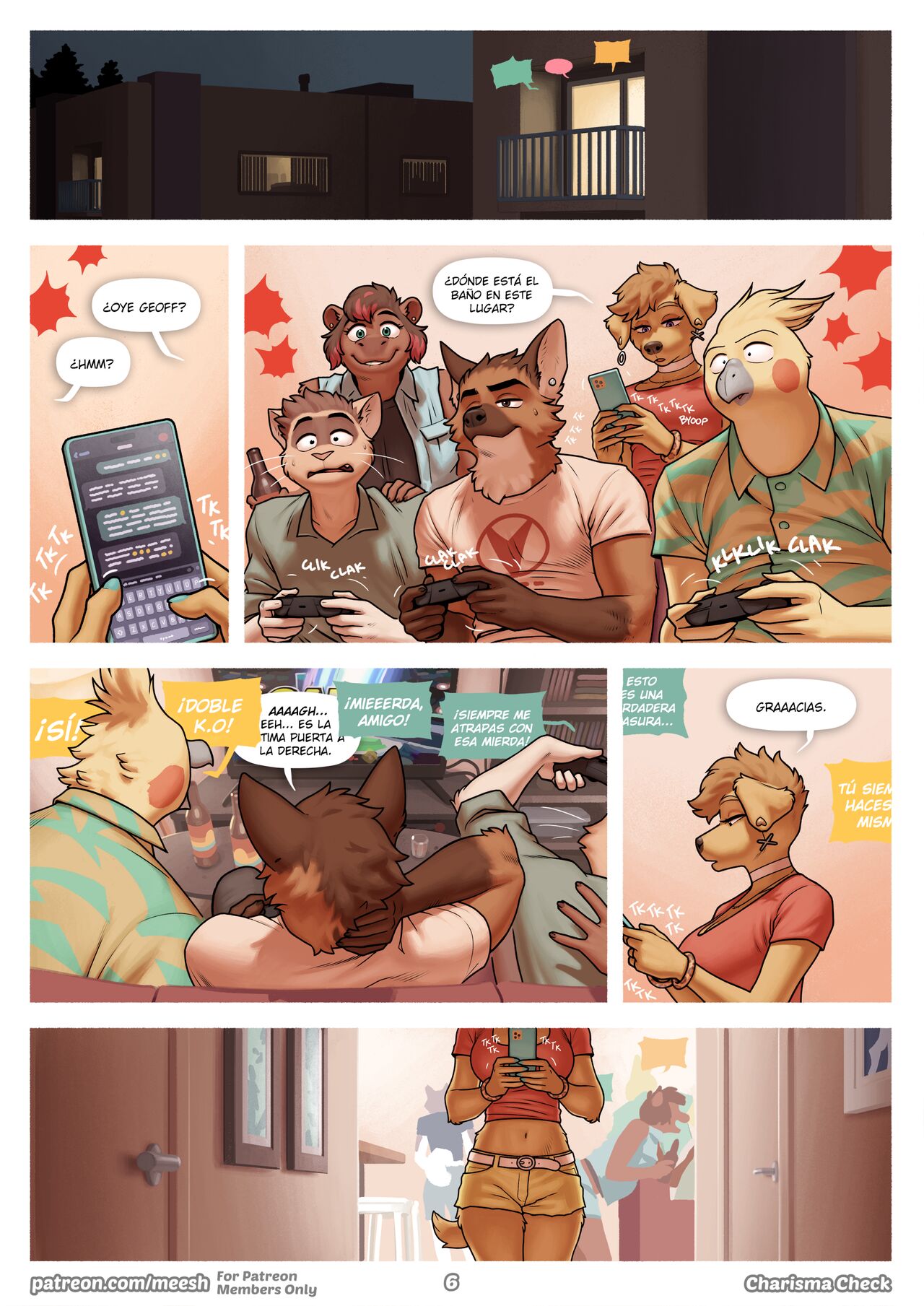 [Meesh] Charisma Check (Furry Porn)