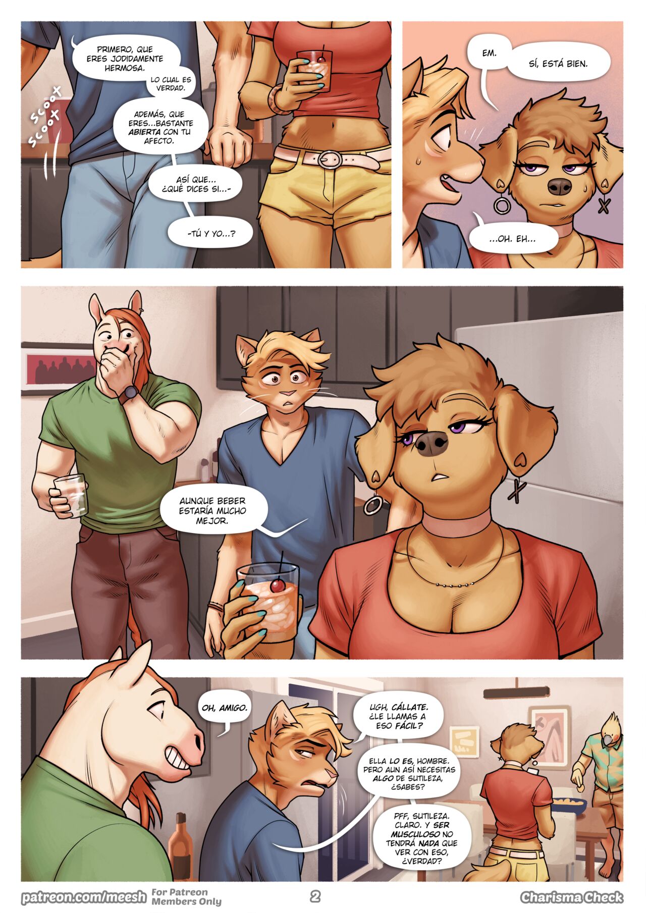 [Meesh] Charisma Check (Furry Porn)