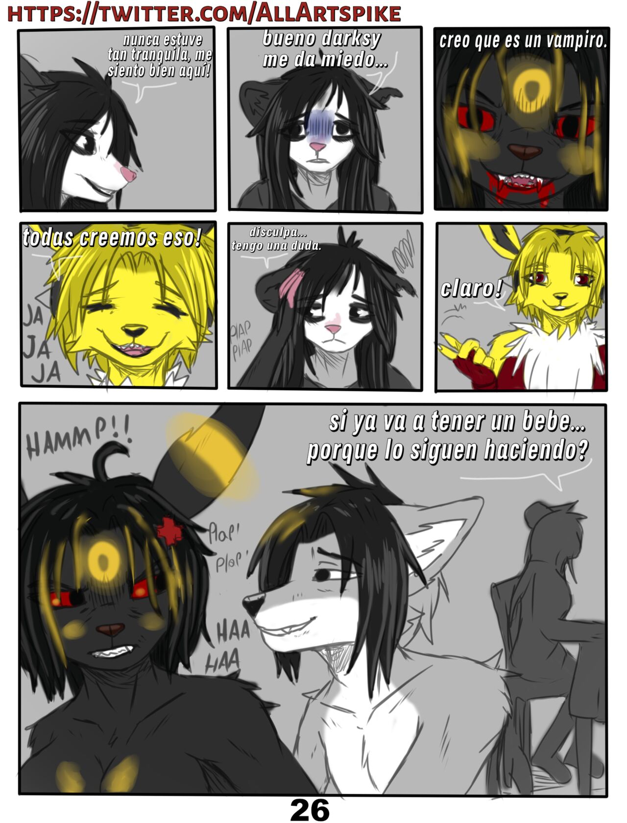[Spikethefurry] FIRST HOME (Comic Porn)