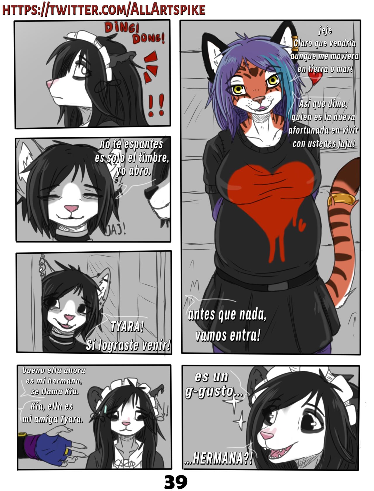 [Spikethefurry] FIRST HOME (Comic Porn)