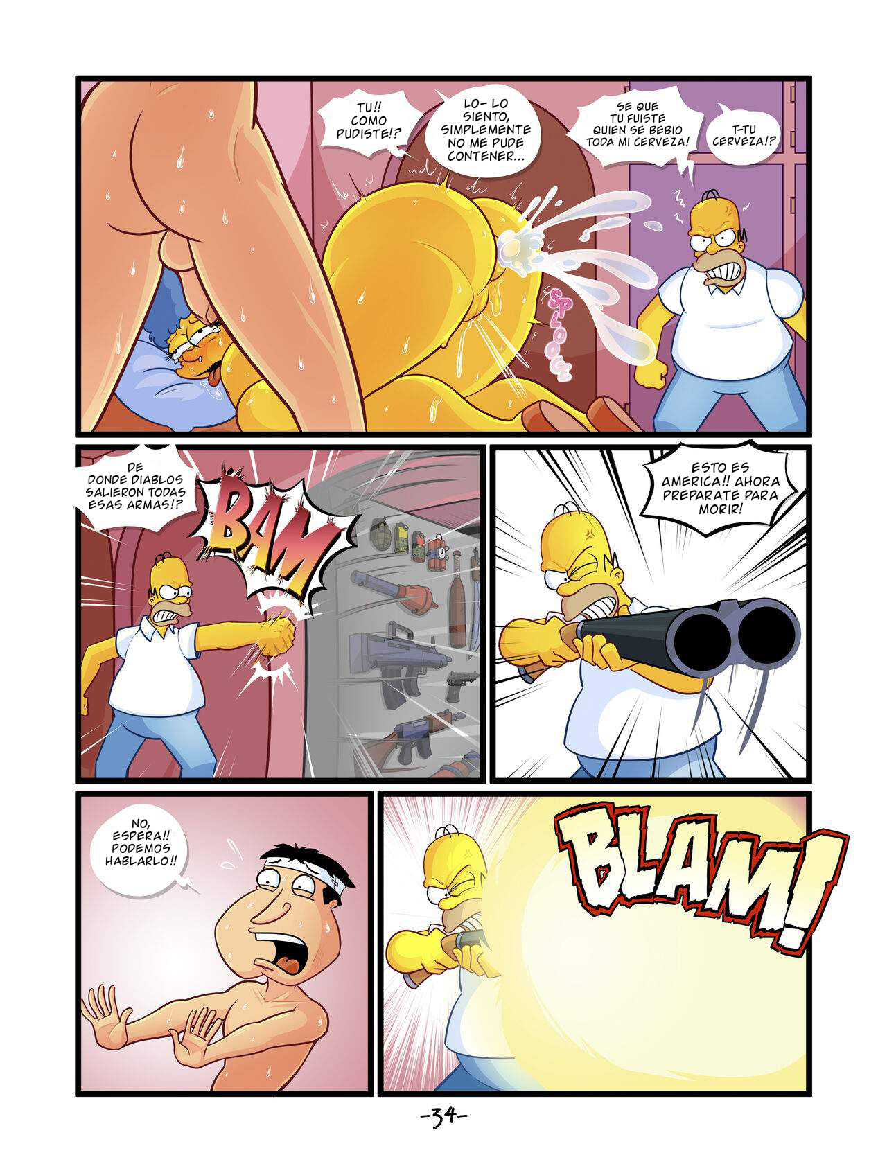 [Kogeikun] Quagmire Into The Multiverse Parte #2
