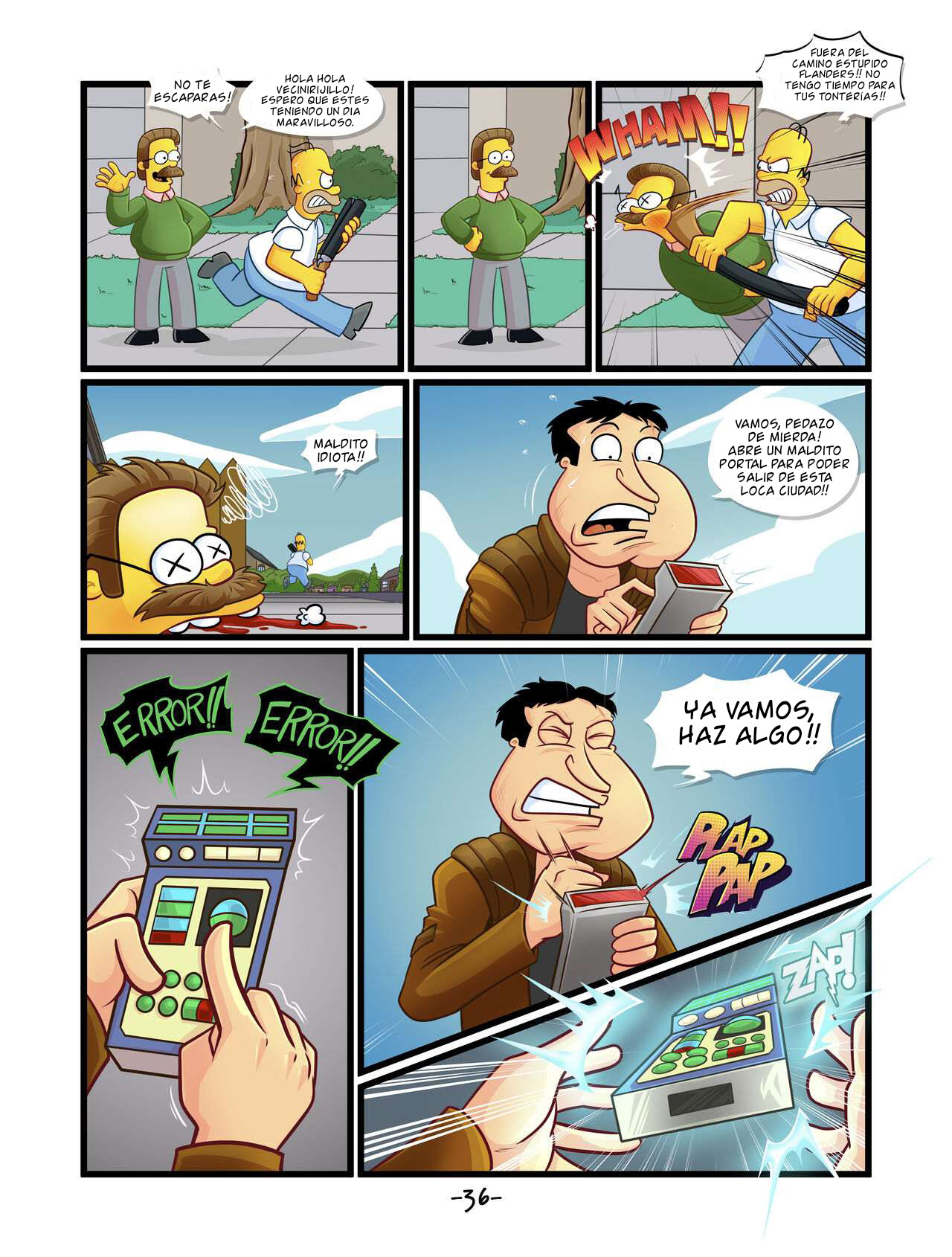 [Kogeikun] Quagmire Into The Multiverse Parte #2