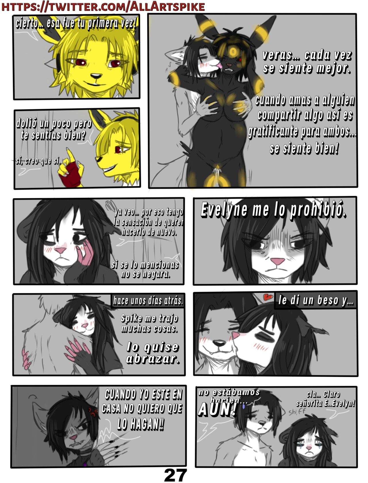 [Spikethefurry] FIRST HOME (Comic Porn)