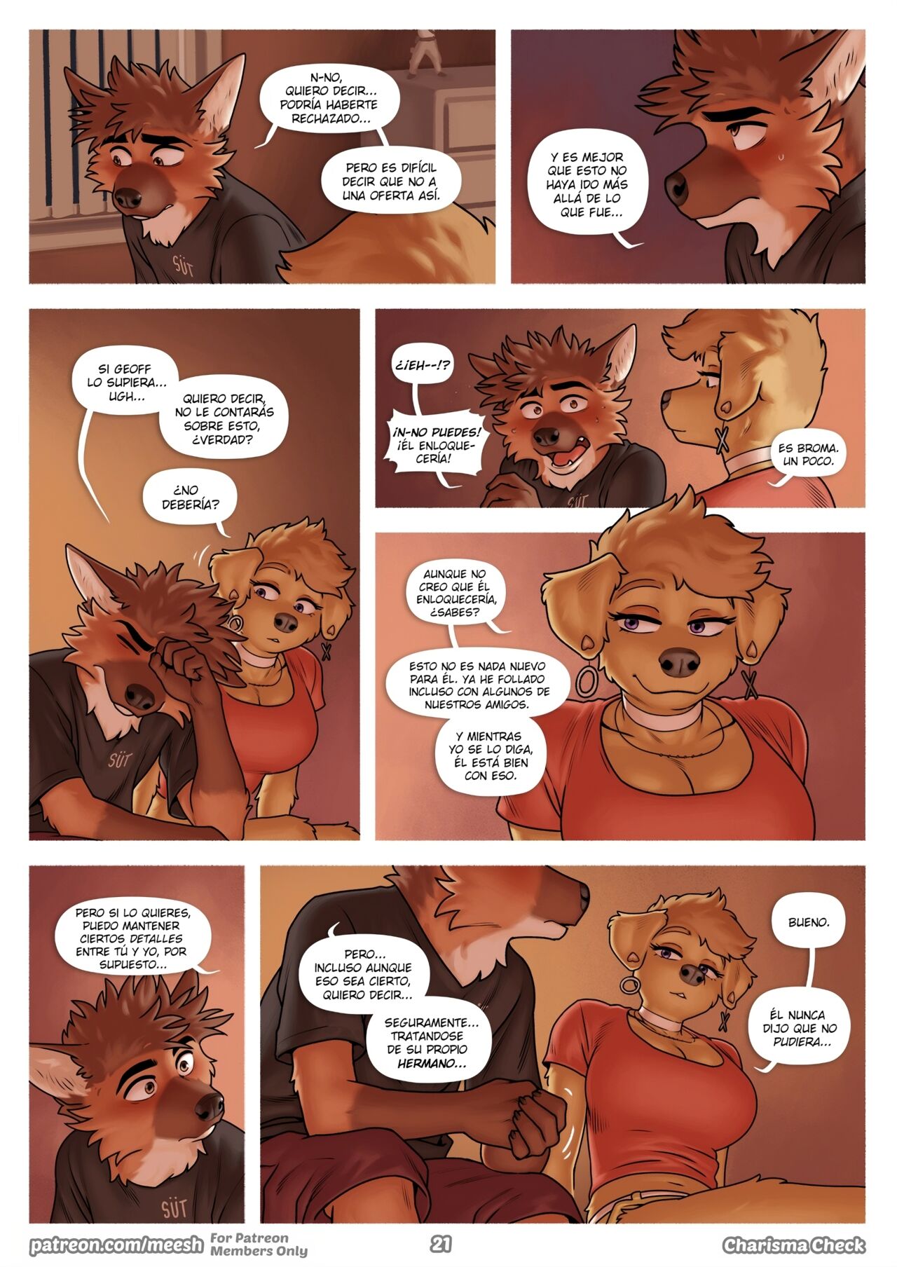 [Meesh] Charisma Check (Furry Porn)