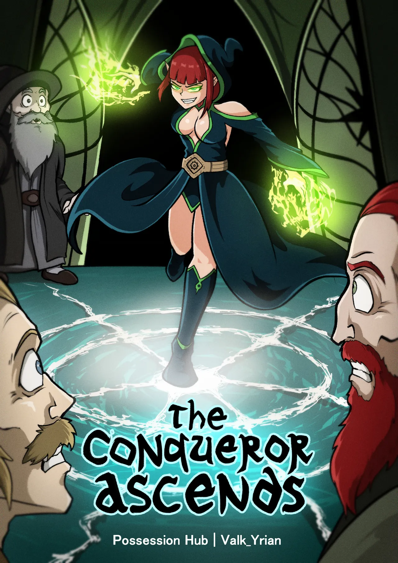 [Valk_yrain] The Mages Rebirth 2 (Comic Porn)