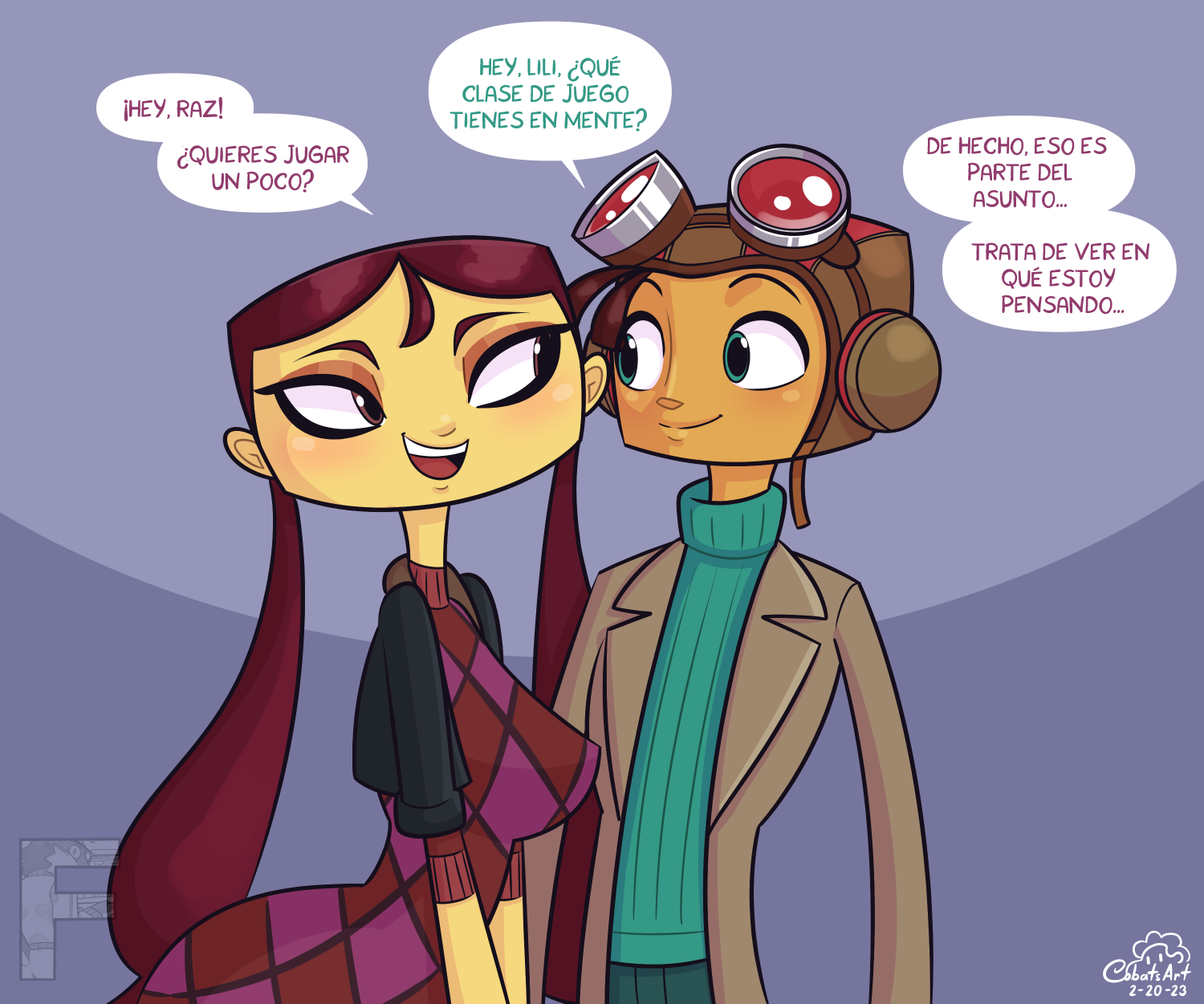 [Cobatsart] Psycho NotSFW (Psychonauts)