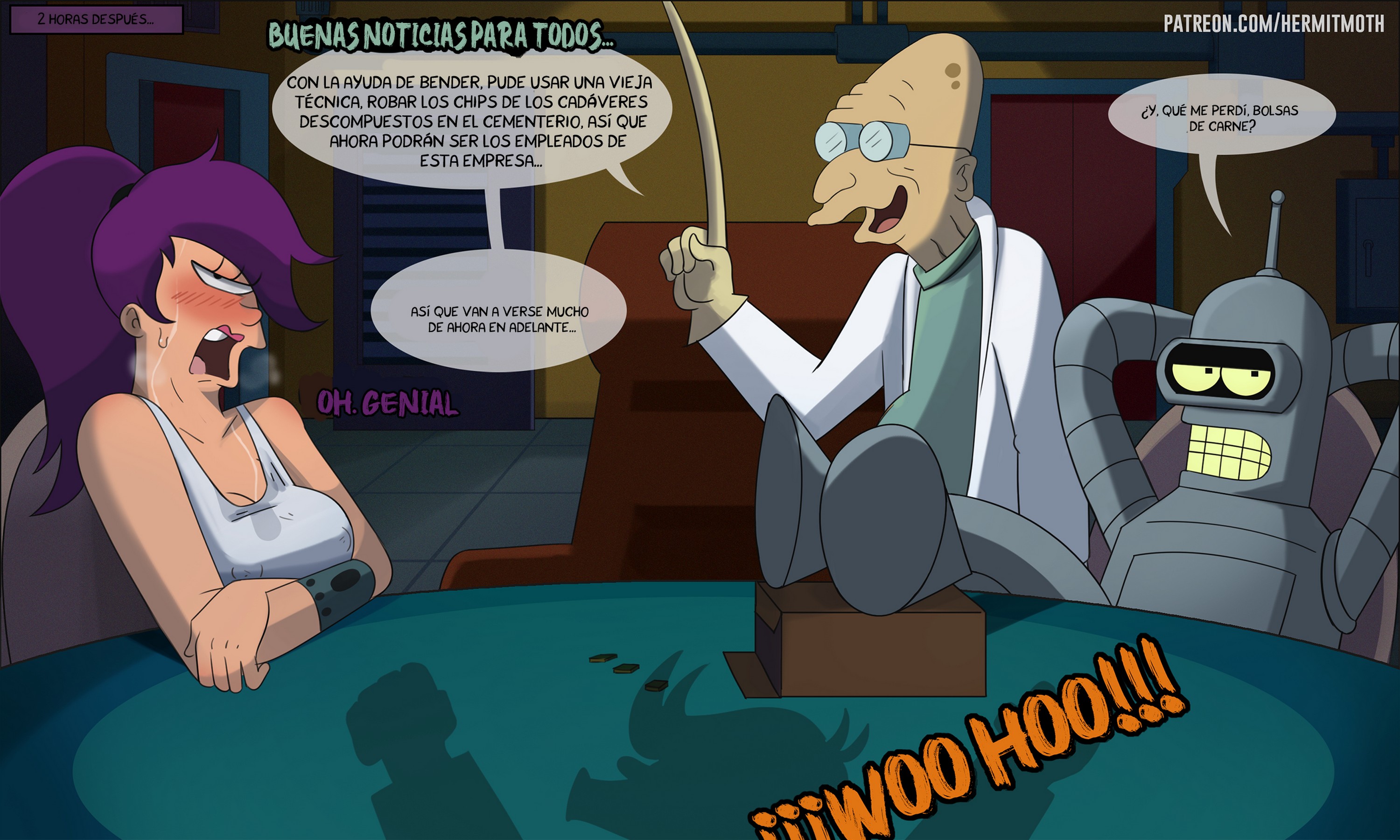 [Hermit Moth] Mean Girl Leela (Futurama)