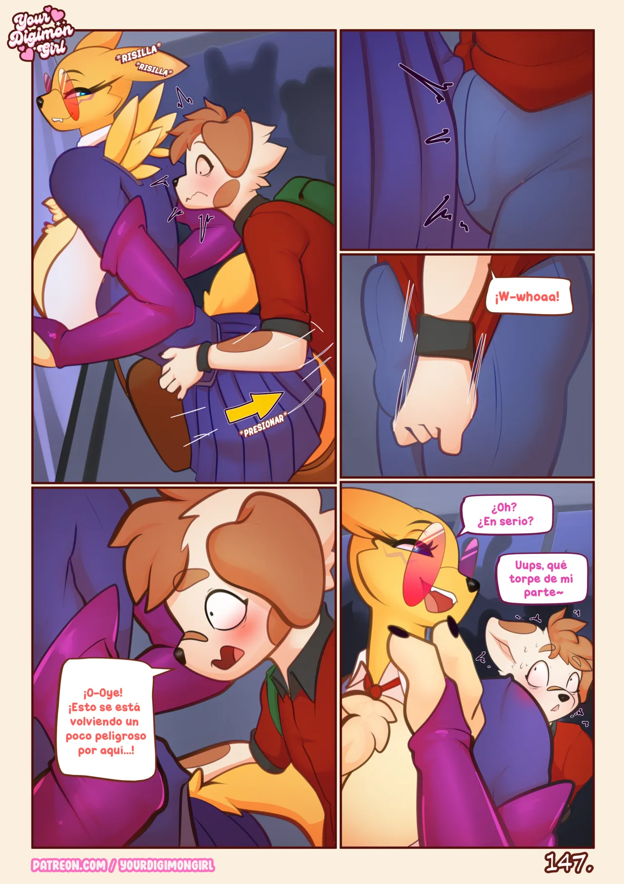 [YourDigimonGirl] How 2 hide your Renamon (Digimon Porn)