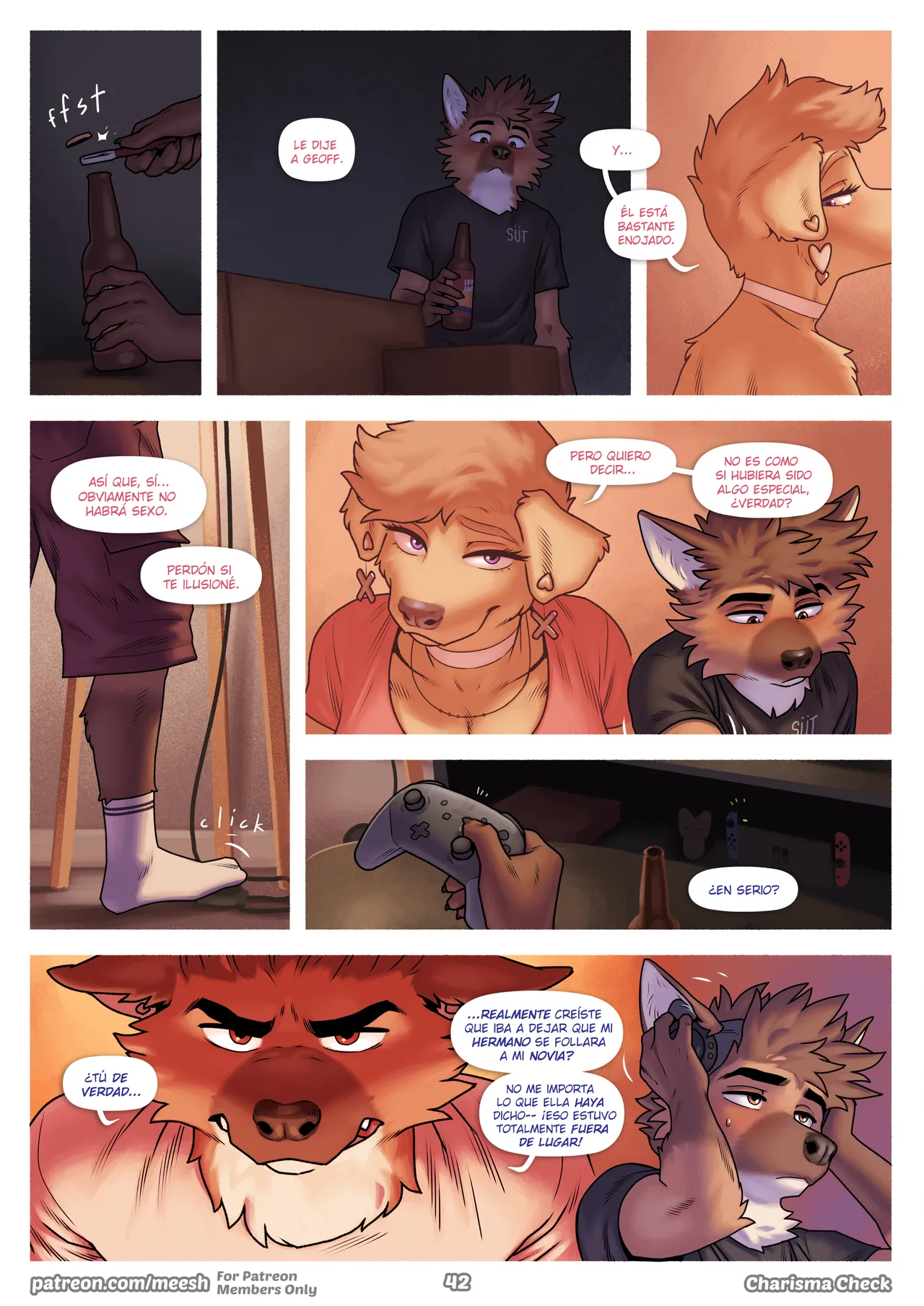 [Meesh] Charisma Check (Furry Porn)