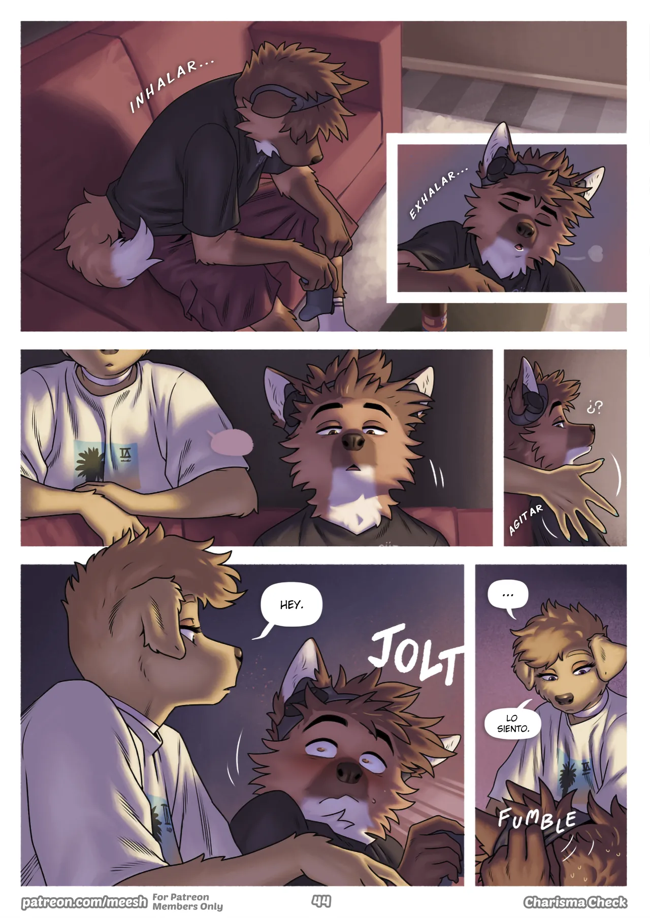 [Meesh] Charisma Check (Furry Porn)