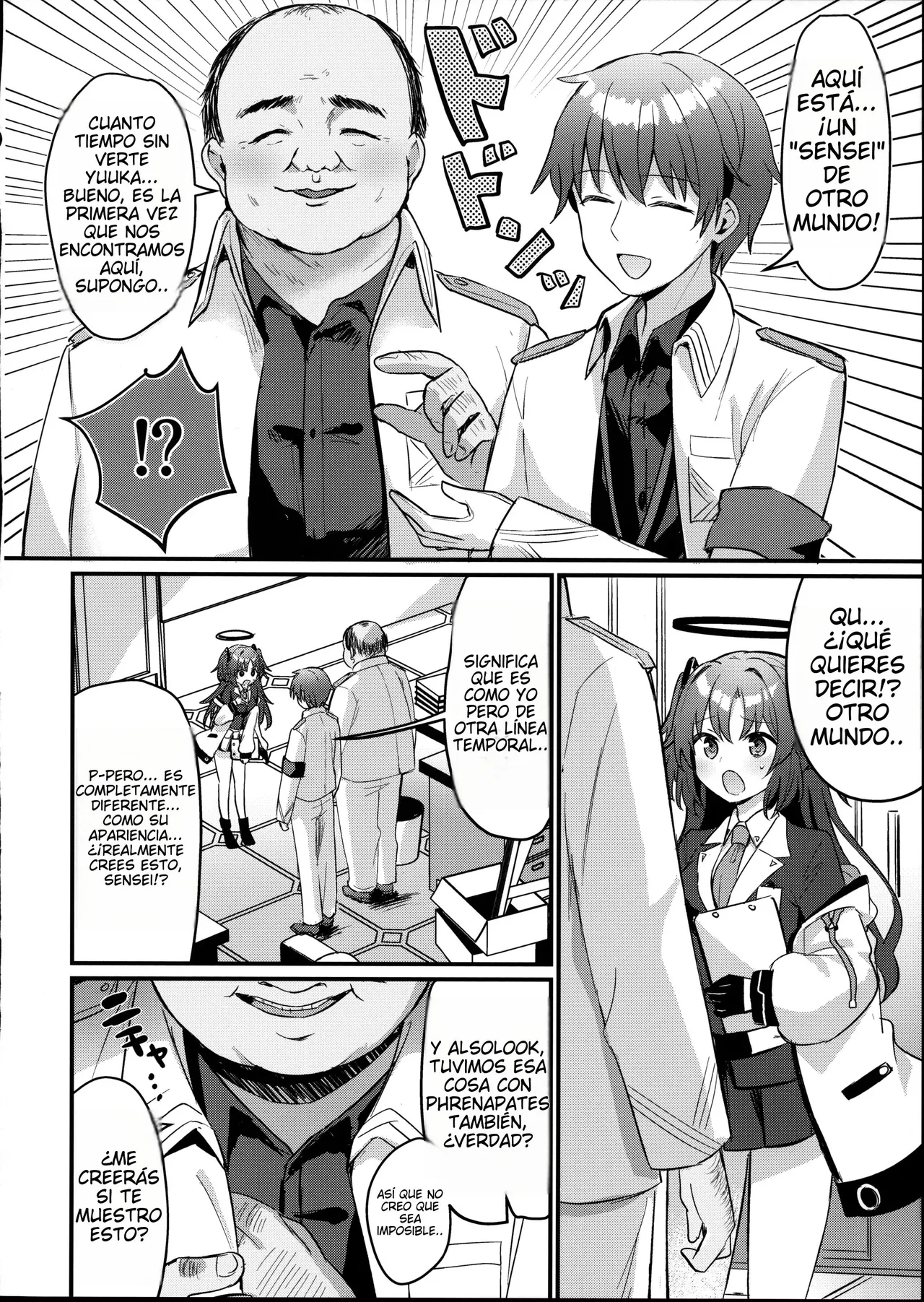 [Chiukorone (Chiune)] Kimodebu Sugite Kivotos o Horoboshita Sensei ga Bessekaisen no Yuuka o NTR Ryoujoku suru Hon (Blue Archive)