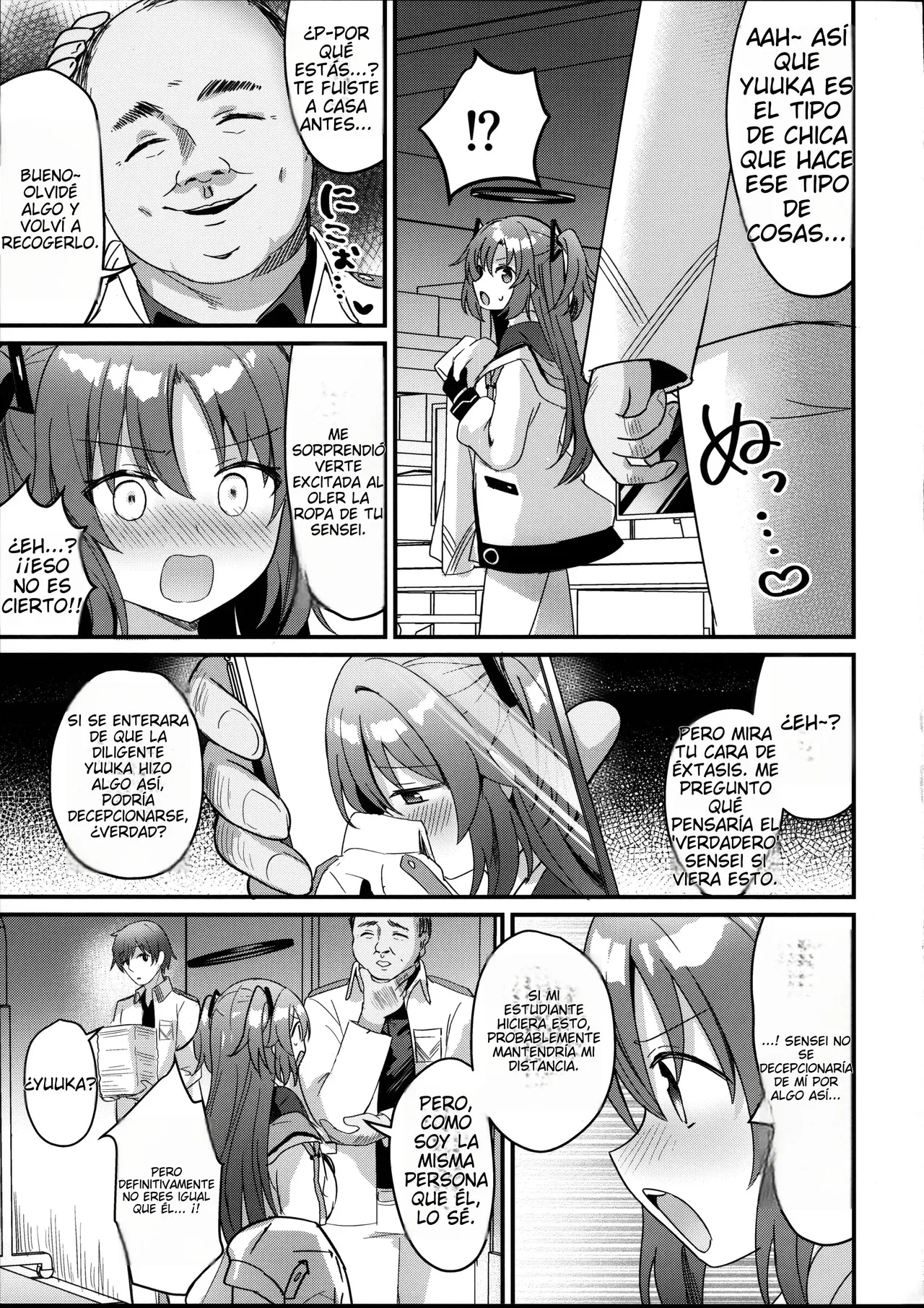 [Chiukorone (Chiune)] Kimodebu Sugite Kivotos o Horoboshita Sensei ga Bessekaisen no Yuuka o NTR Ryoujoku suru Hon (Blue Archive)