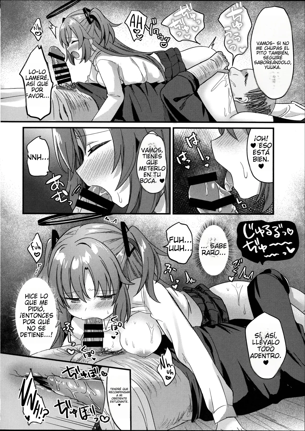 [Chiukorone (Chiune)] Kimodebu Sugite Kivotos o Horoboshita Sensei ga Bessekaisen no Yuuka o NTR Ryoujoku suru Hon (Blue Archive)