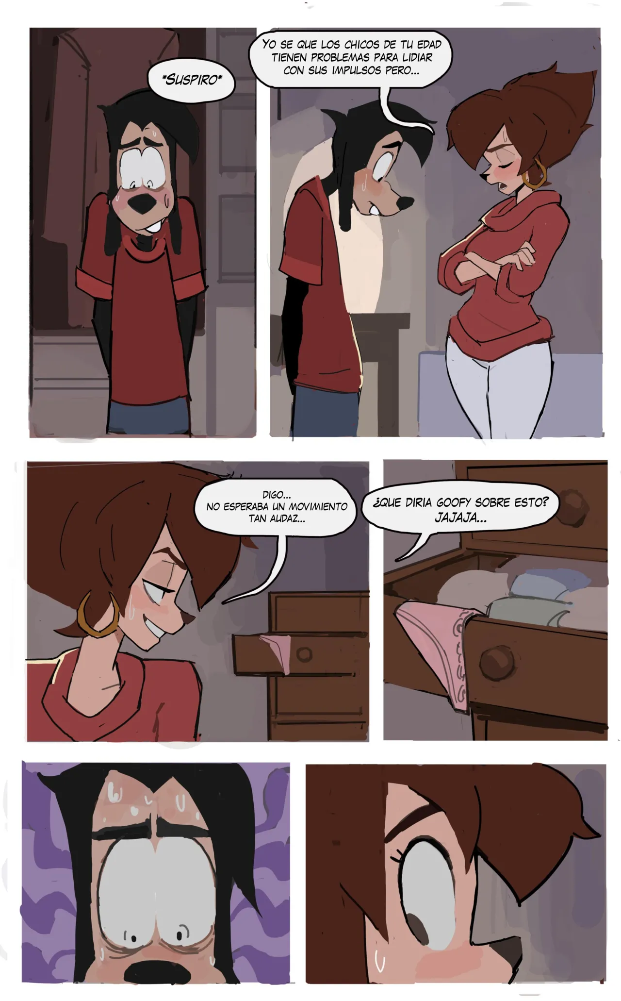 [Amugea] Peg x Max (Goof Troop)