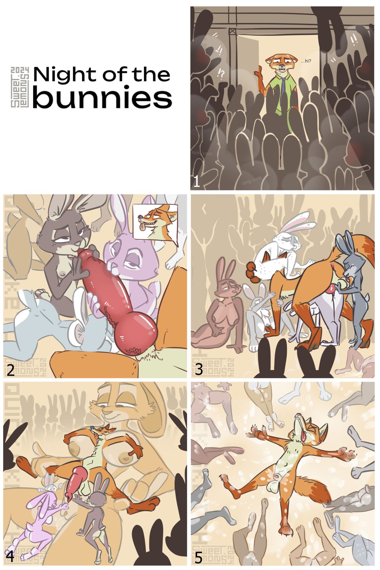 [Sweet.Lemons] Night of The Bunnies (Zootopia)