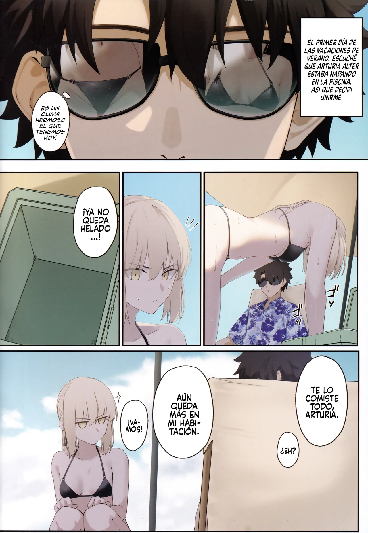 [Toughness Daikon (Okuma)] Alter to Natsuyasumi (Fate Grand Order)