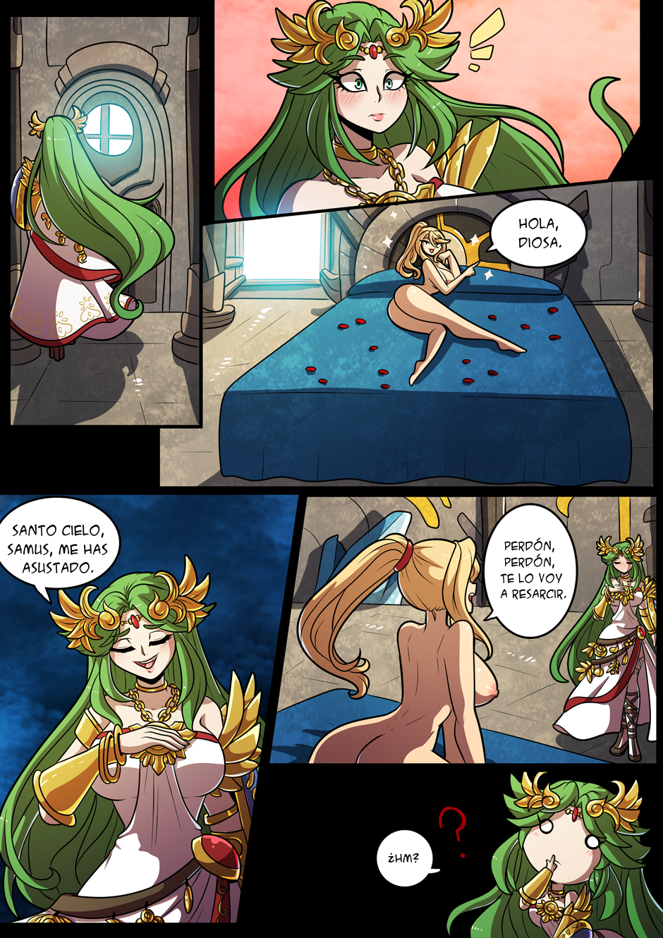 [Kinkymation] Smash Girls: Samus and Palutena’s Bedroom Smash! (Super Smash Bros)