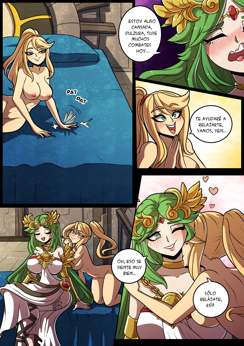 [Kinkymation] Smash Girls: Samus and Palutena’s Bedroom Smash! (Super Smash Bros)