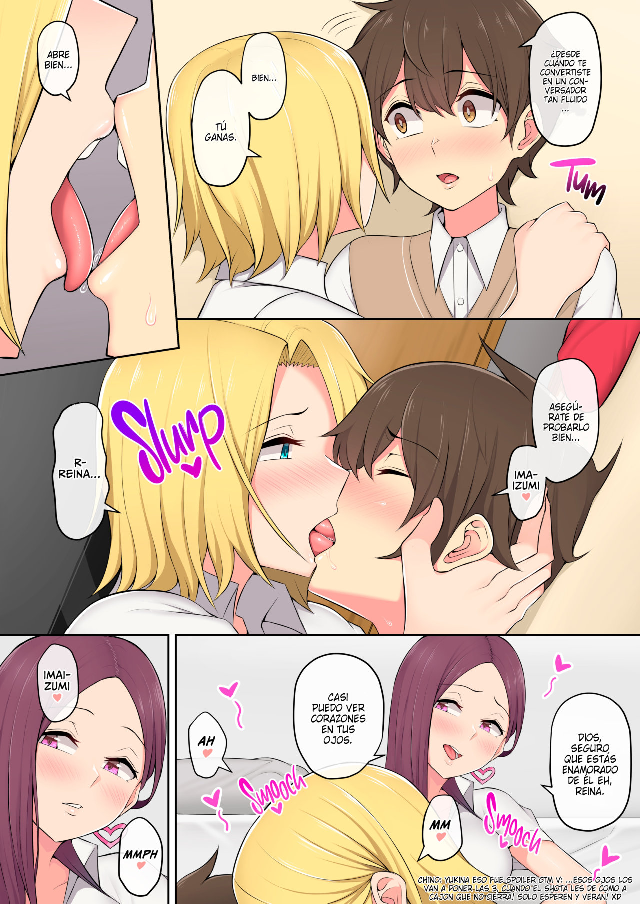 [Nori5rou] IMAIZUMI lleva a todas las GYARUS a su CASA parte 2 (Comic Porn)