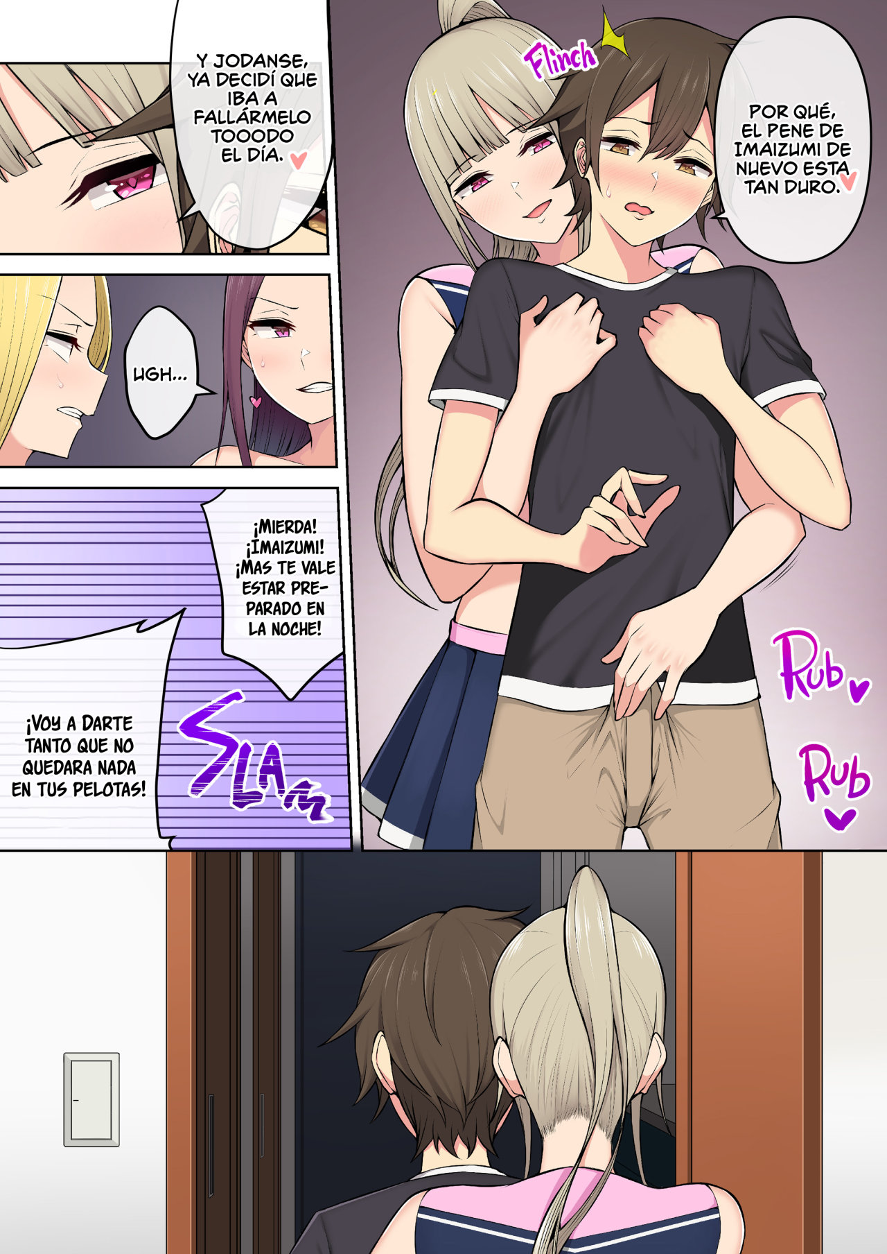 [Nori5rou] IMAIZUMI lleva a todas las GYARUS a su CASA parte 3 (Comic Porn)