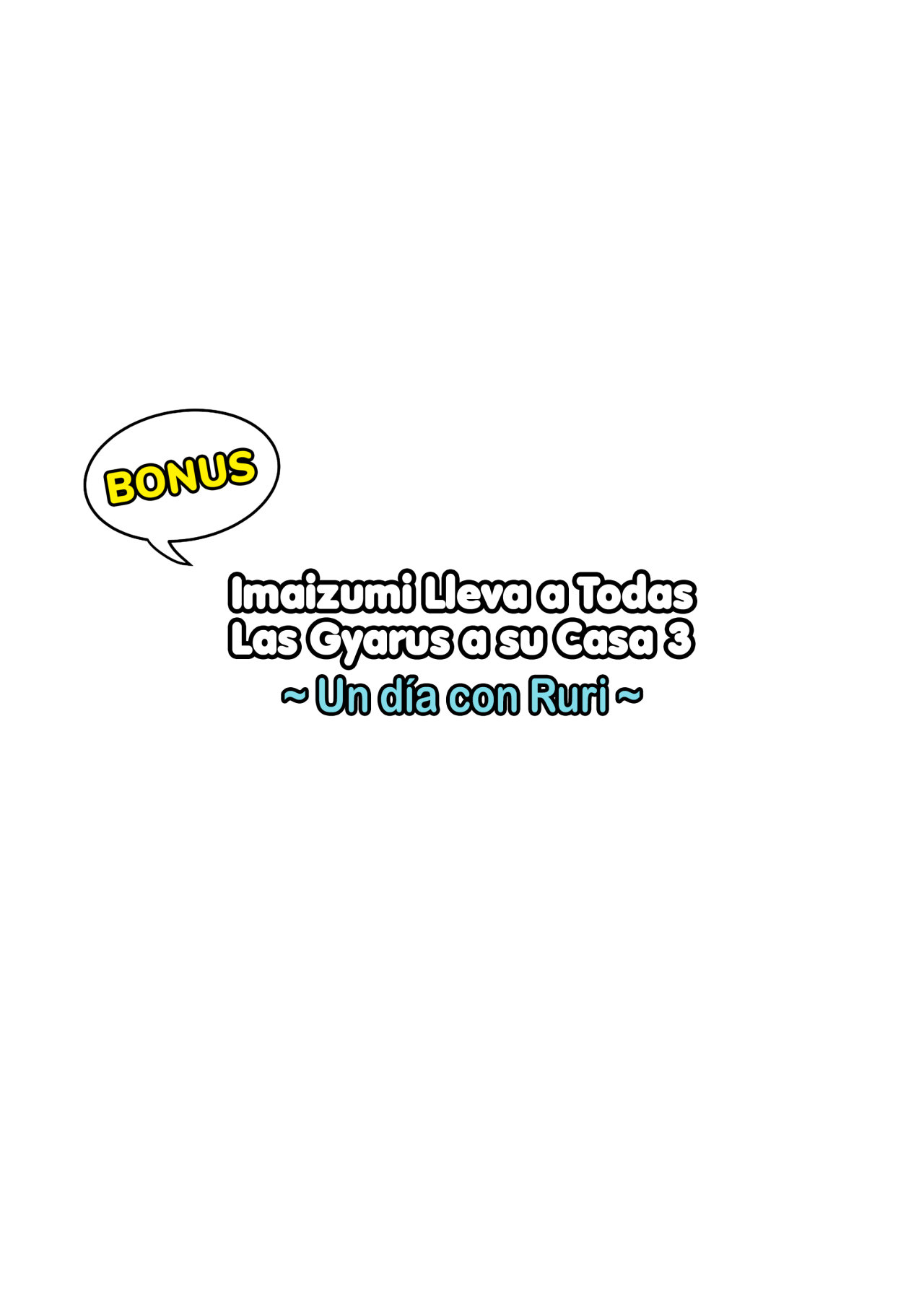 [Nori5rou] IMAIZUMI lleva a todas las GYARUS a su CASA parte 3 (Comic Porn)