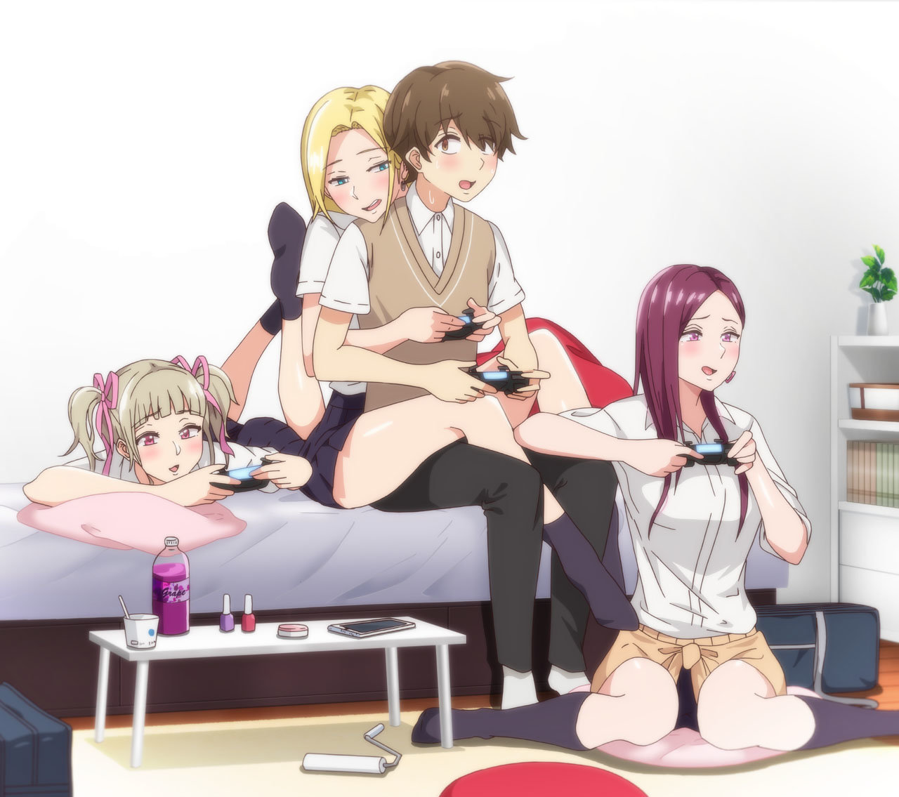 [Nori5rou] IMAIZUMI lleva a todas las GYARUS a su CASA parte 3 (Comic Porn)