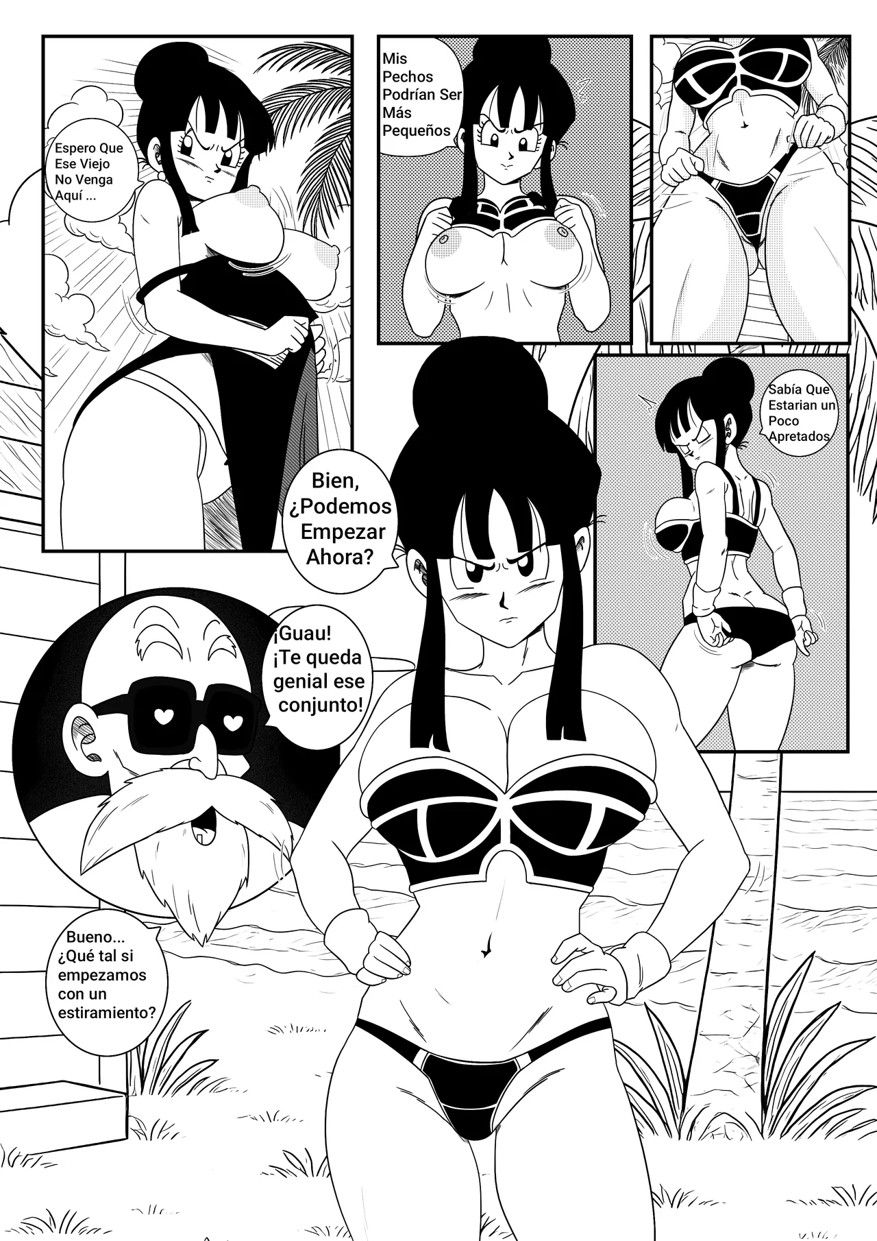 [kartz] Chichi x Roshi The Ultimate Training (Dragon Ball Z)