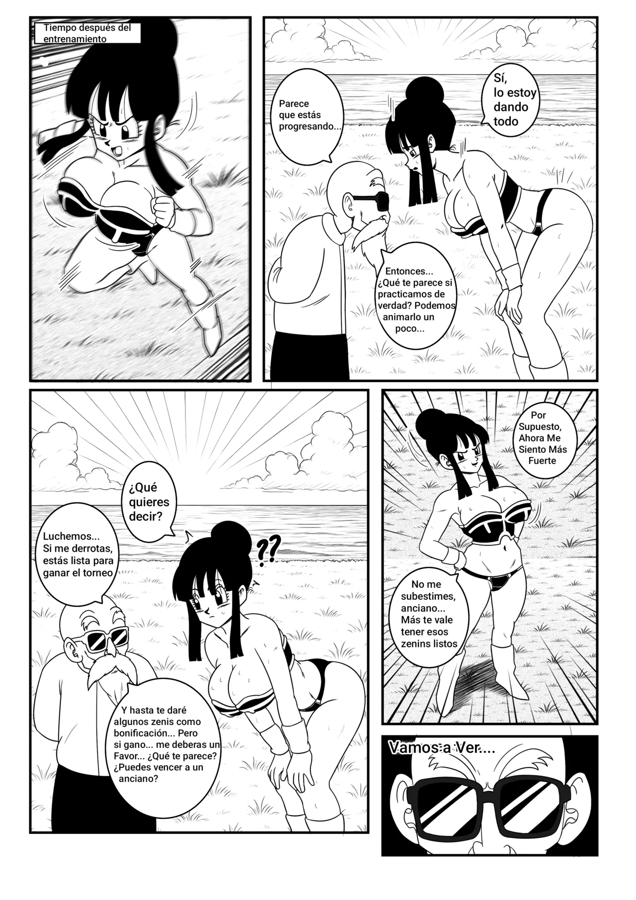 [kartz] Chichi x Roshi The Ultimate Training (Dragon Ball Z)