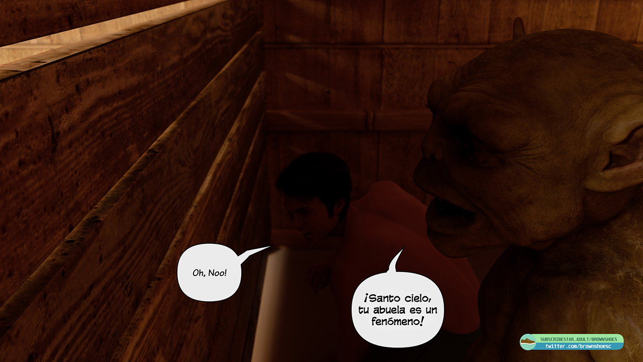 [Brown Shoes] El Nido del GOBLIN parte 7 (Comic Porn)