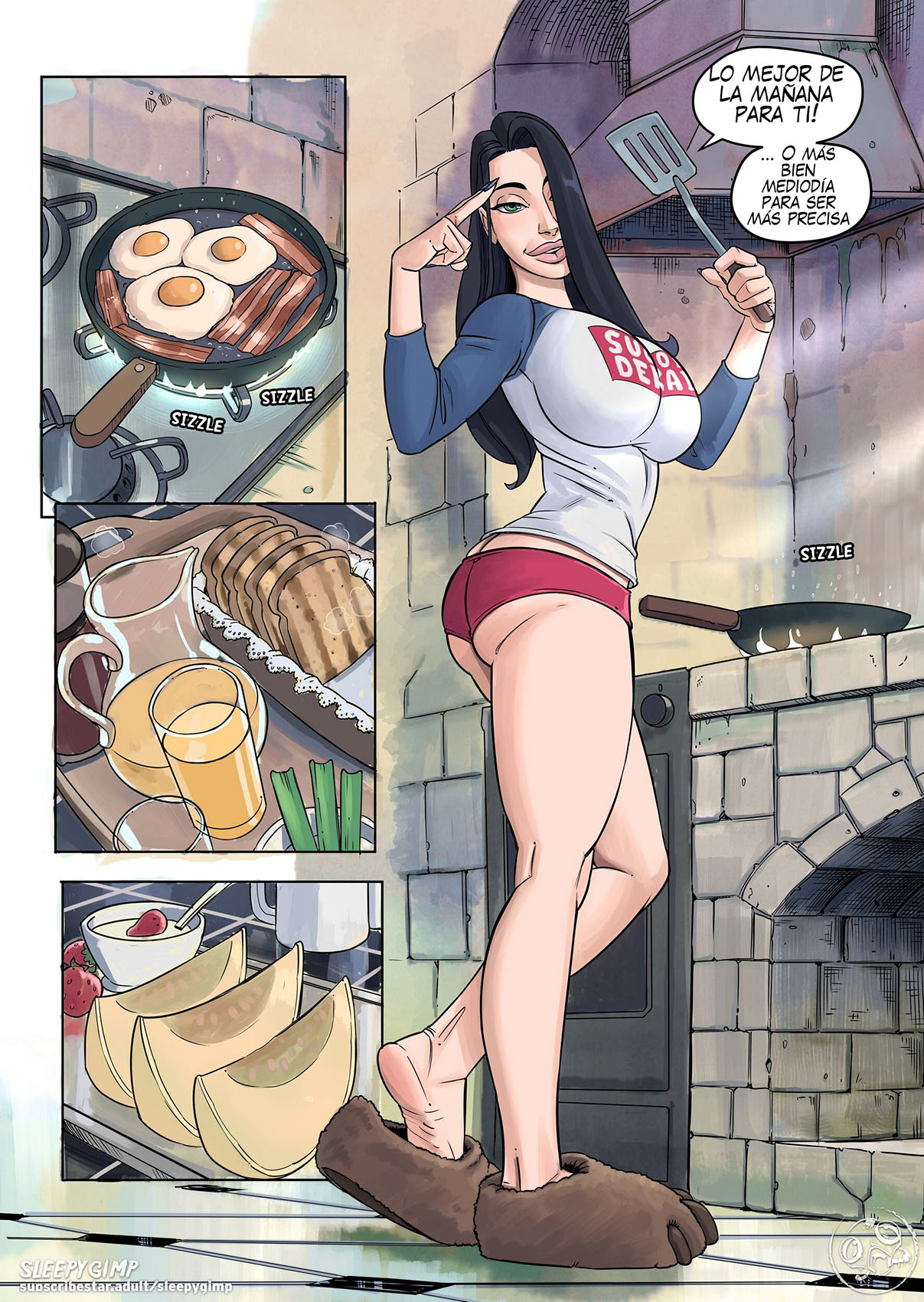 [SleepyGimp] FAMILY Values parte 4 (Comic Porn)