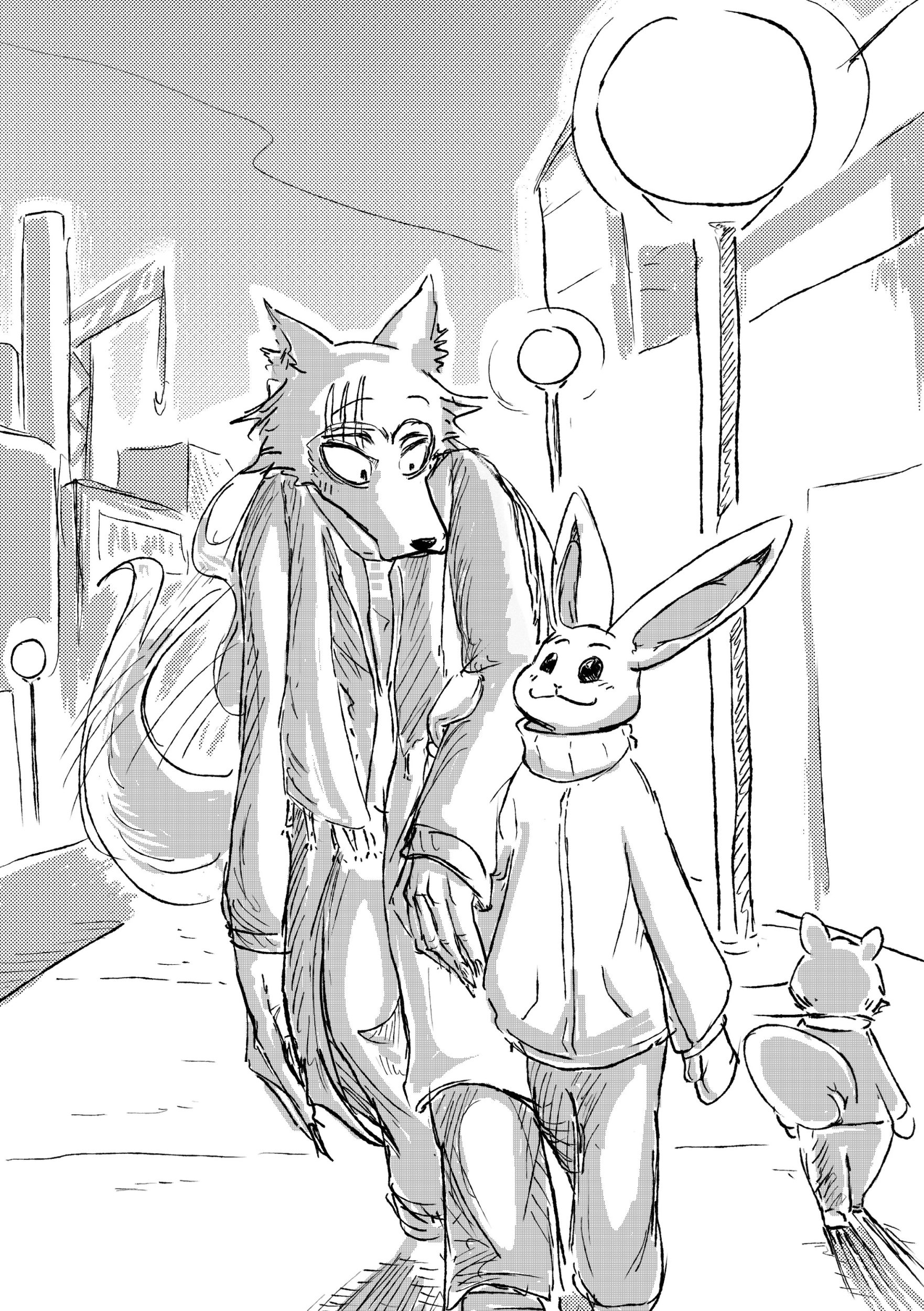 [dragonweirdo] Hotel Rose (Beastars)
