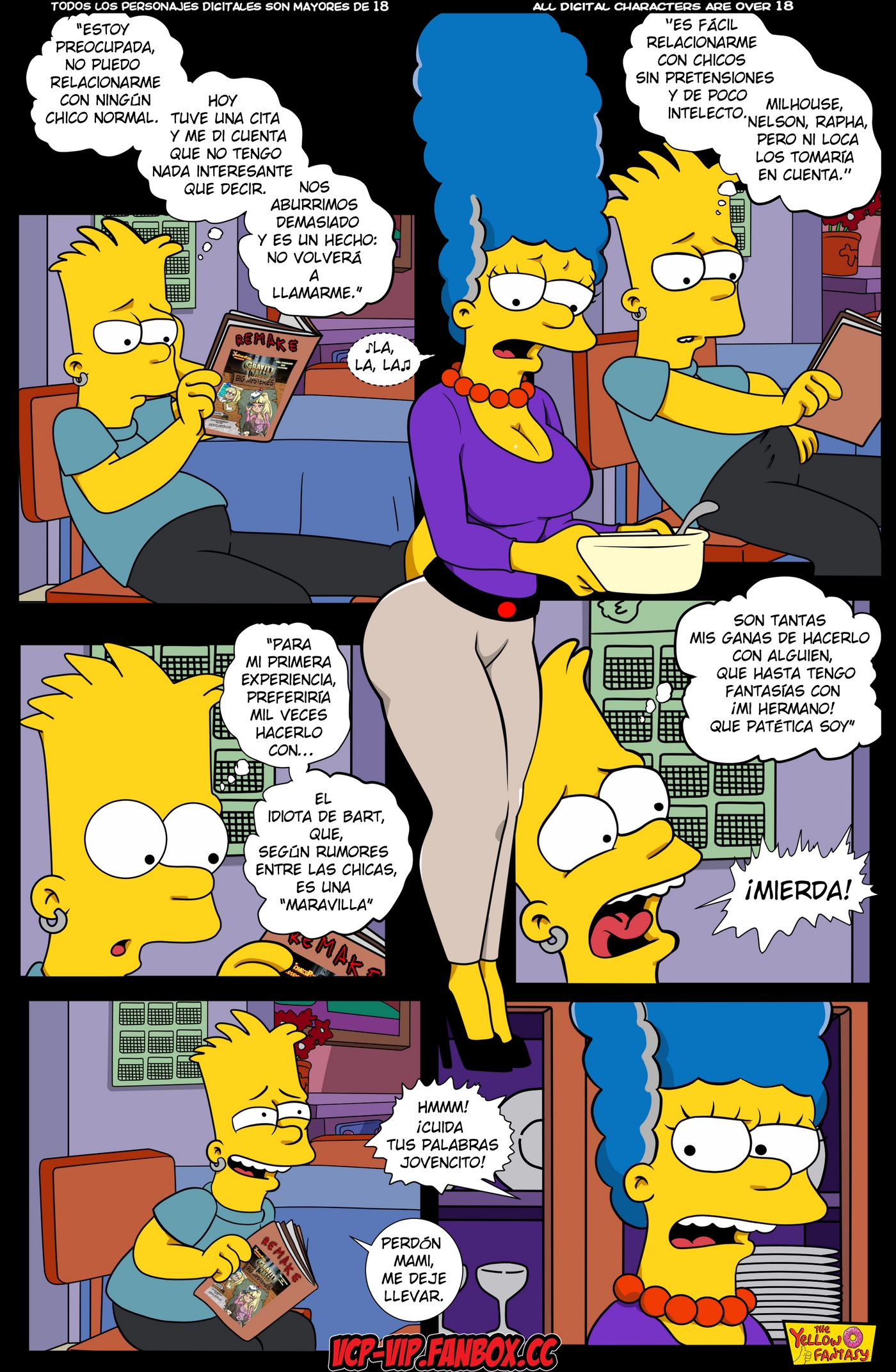 [The Yellow Fantasy] Episodio #10 – Afinidad Remake (Simpsons)