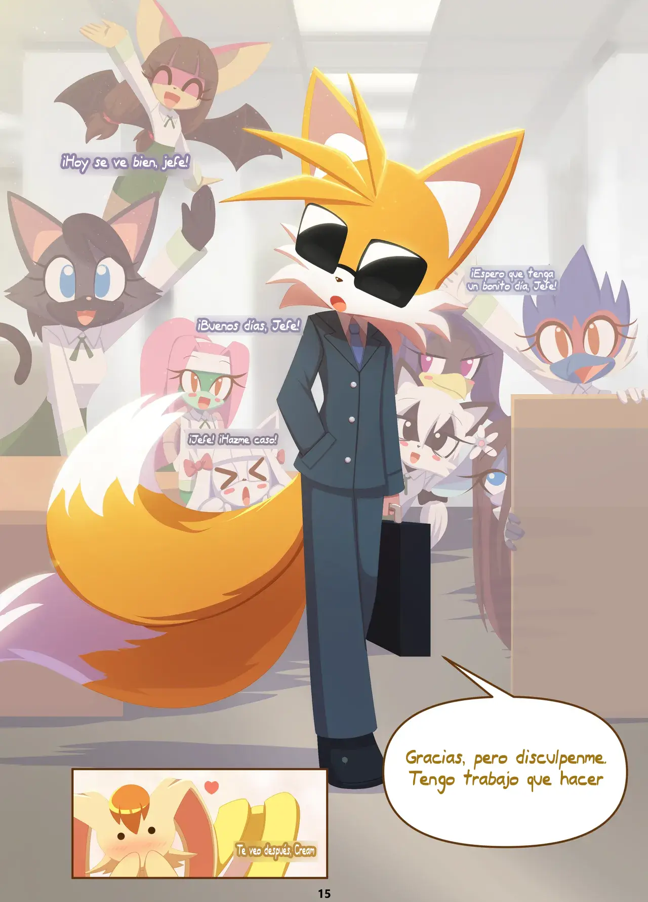 [HowXu] Office Love (Sonic the Hedgehog)