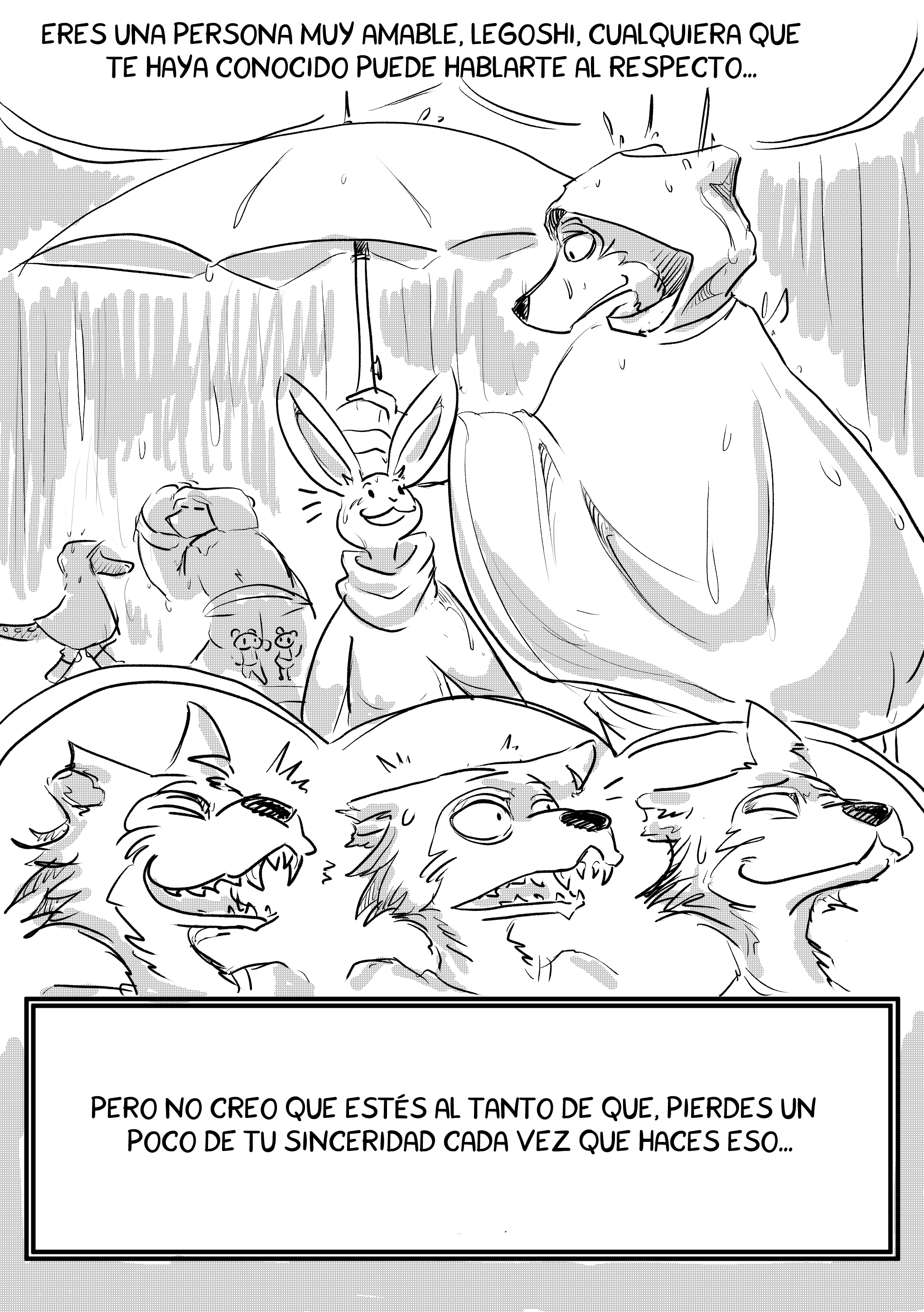 [dragonweirdo] Hotel Rose (Beastars)