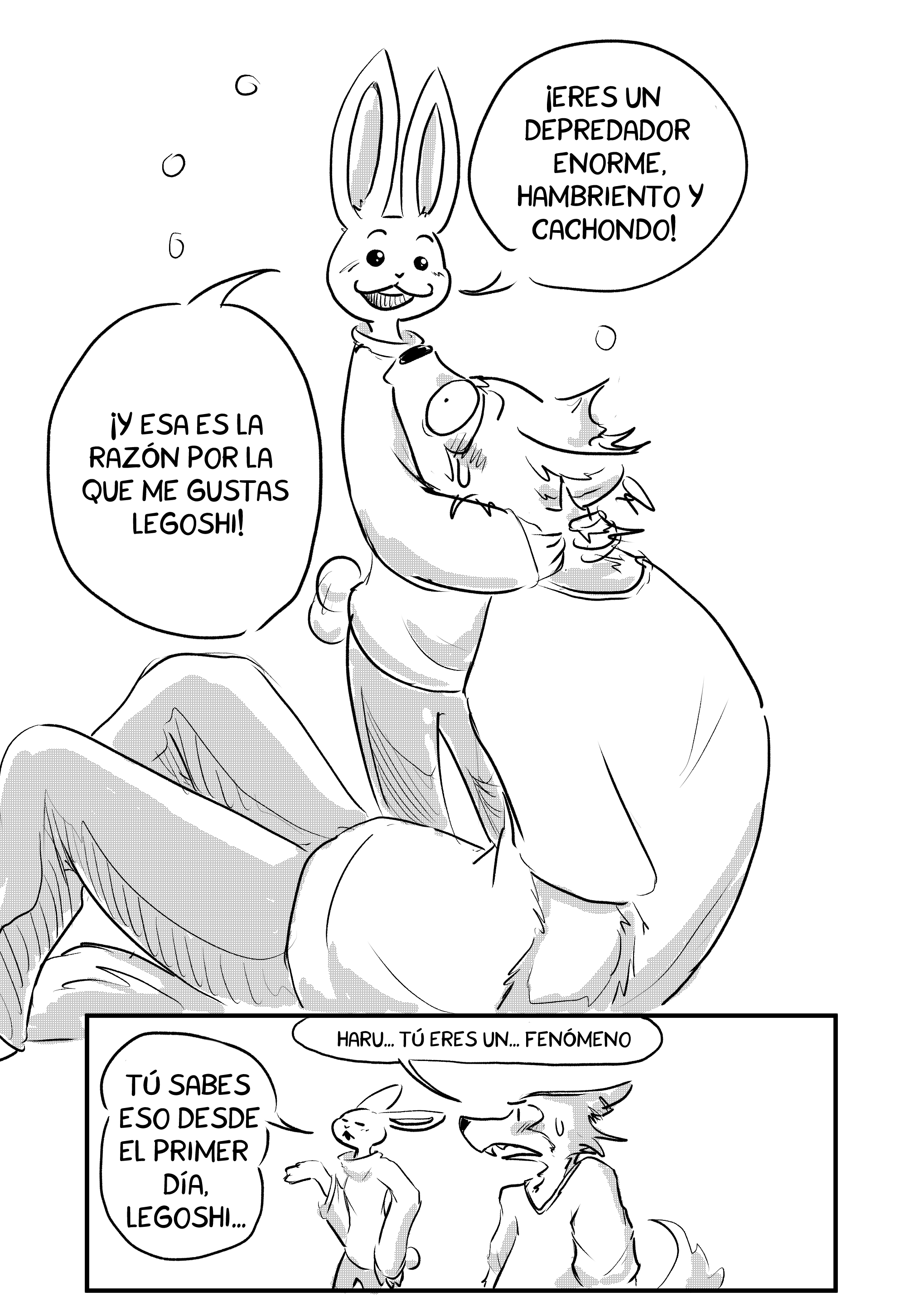 [dragonweirdo] Hotel Rose (Beastars)