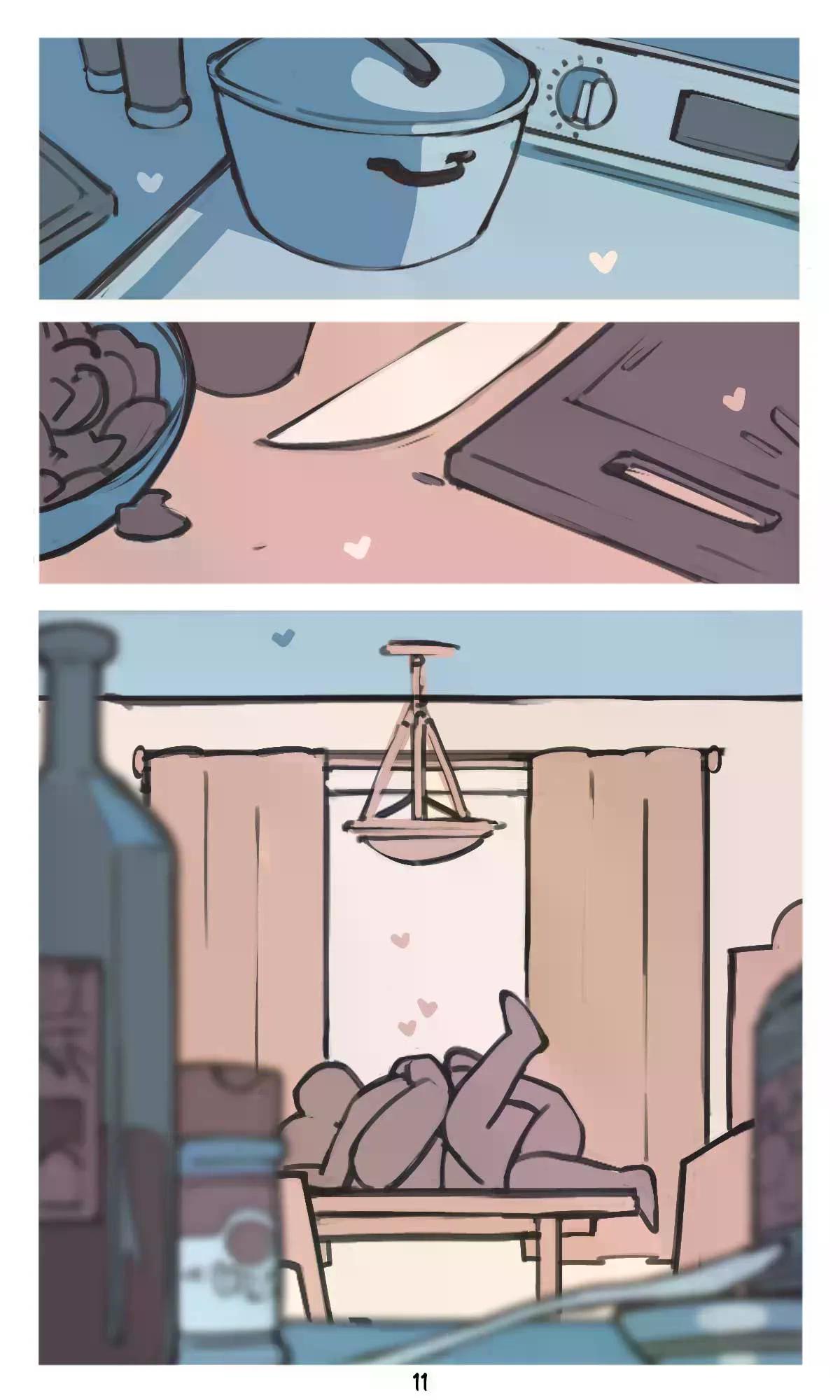 [Not Enough Milk] Dando gracias por la FAMILIA (Comic Porn)
