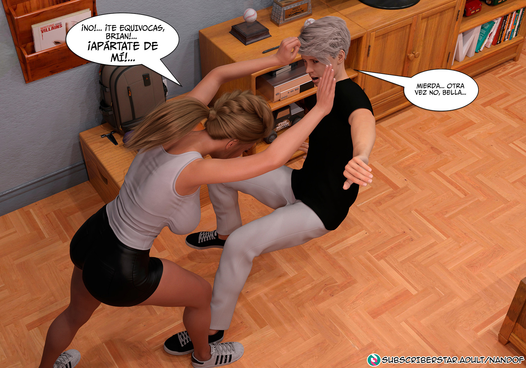 [NandoF] SECRET Lessons parte 3 (Comic Porn)