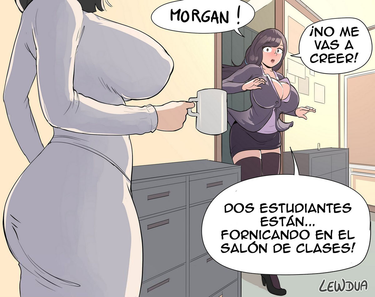 [Lewdua] See me AFTER CLASS (Comic Porn)