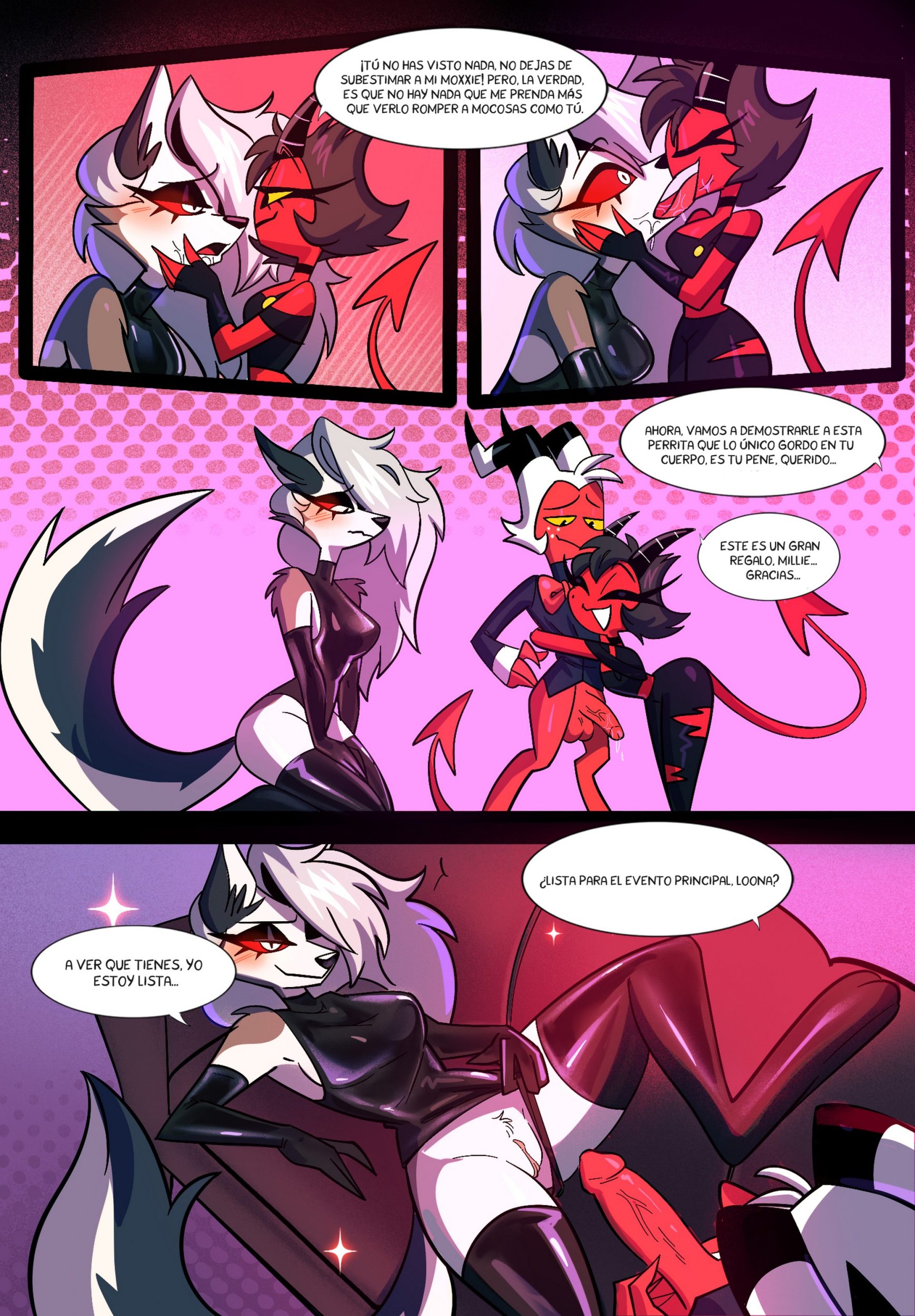 [KatoSven] Moxxie’s Birthday Surprise (Helluva Boss)