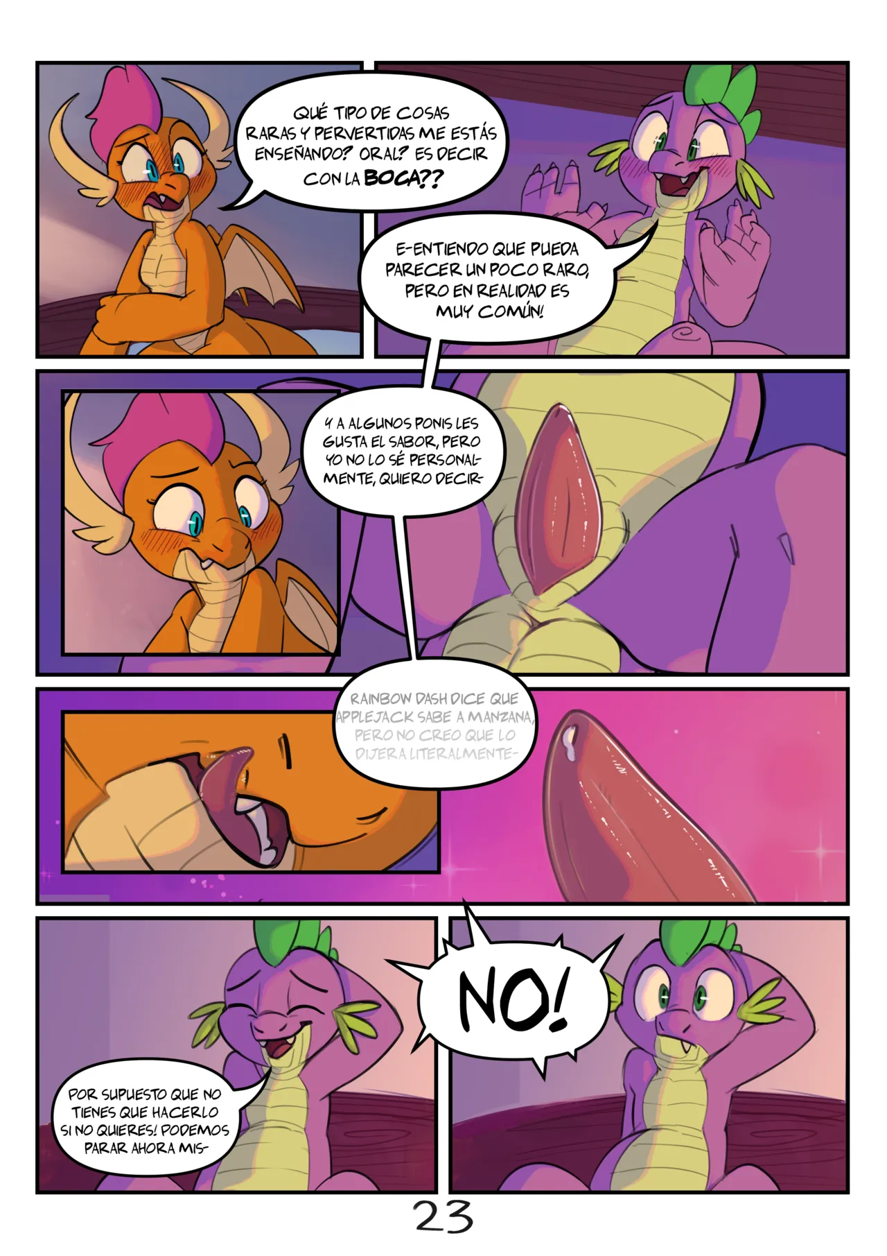 [Elicitie] ¡Sesión intensivo de Estudio! (My Little Pony: Friendship is Magic)