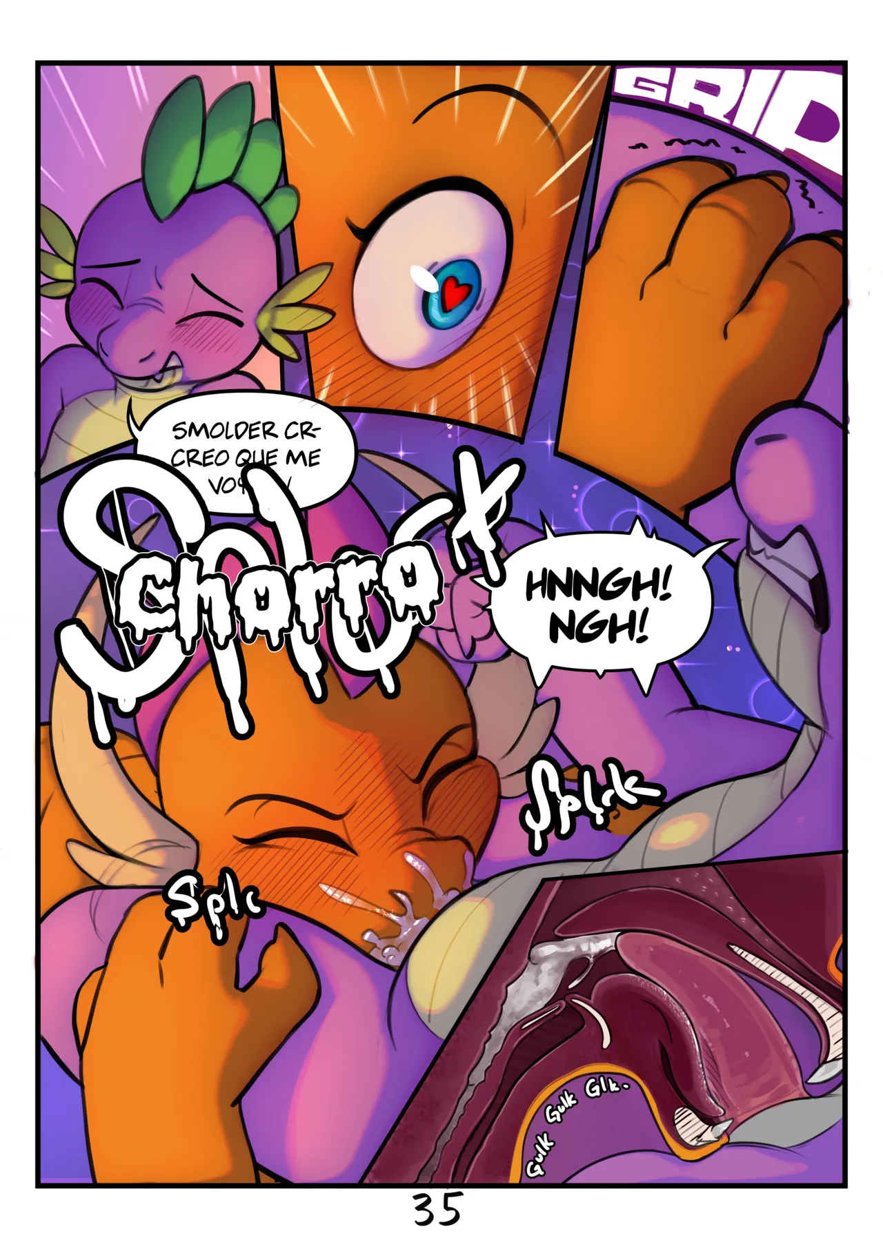 [Elicitie] ¡Sesión intensivo de Estudio! (My Little Pony: Friendship is Magic)