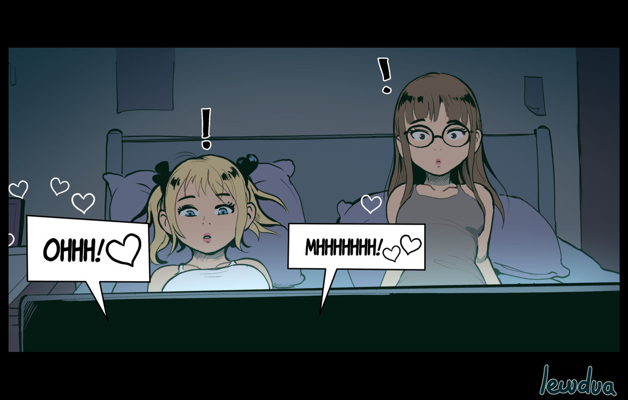 [Lewdua] Watching a Series NESSIE and KAREN (Comic Porn)