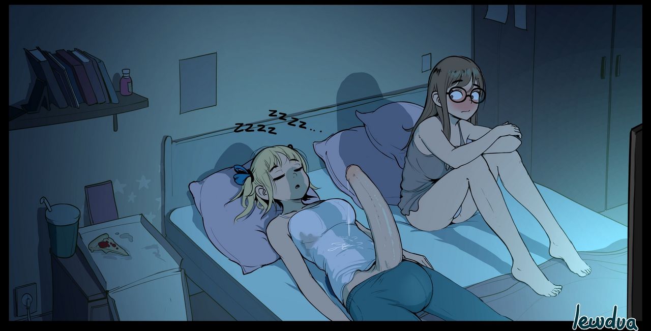 [Lewdua] Watching a Series NESSIE and KAREN (Comic Porn)