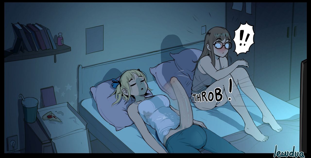 [Lewdua] Watching a Series NESSIE and KAREN (Comic Porn)