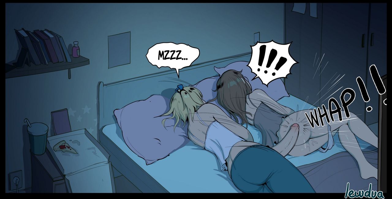 [Lewdua] Watching a Series NESSIE and KAREN (Comic Porn)