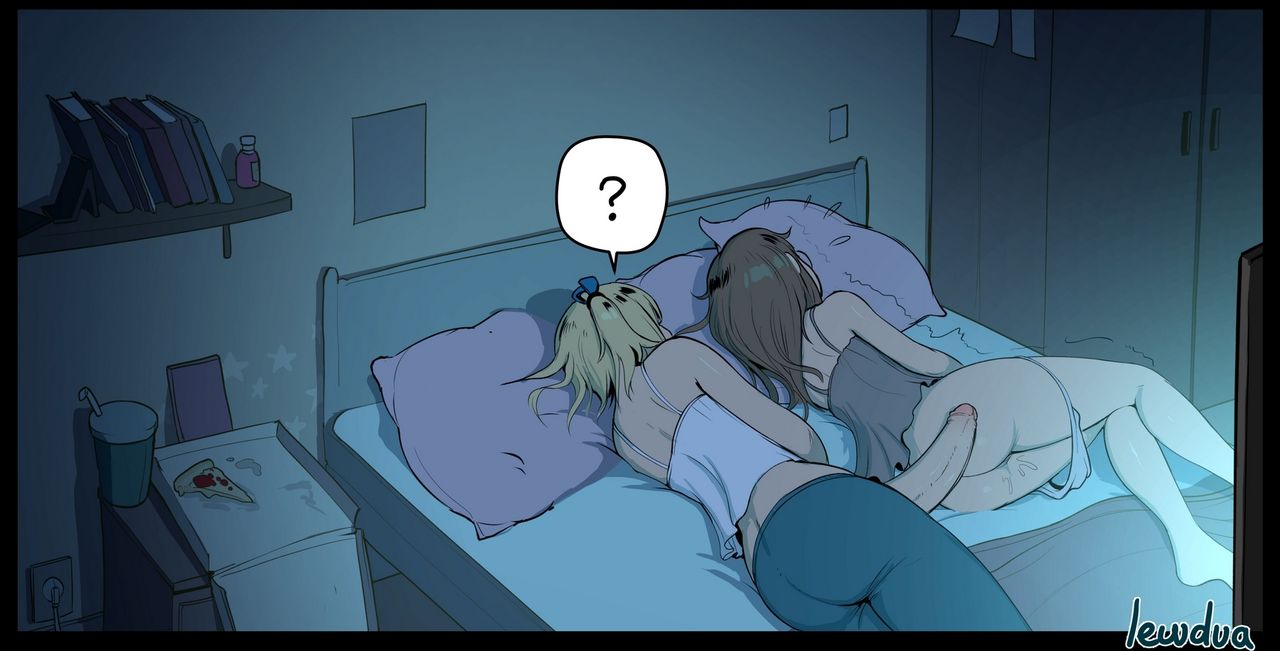 [Lewdua] Watching a Series NESSIE and KAREN (Comic Porn)