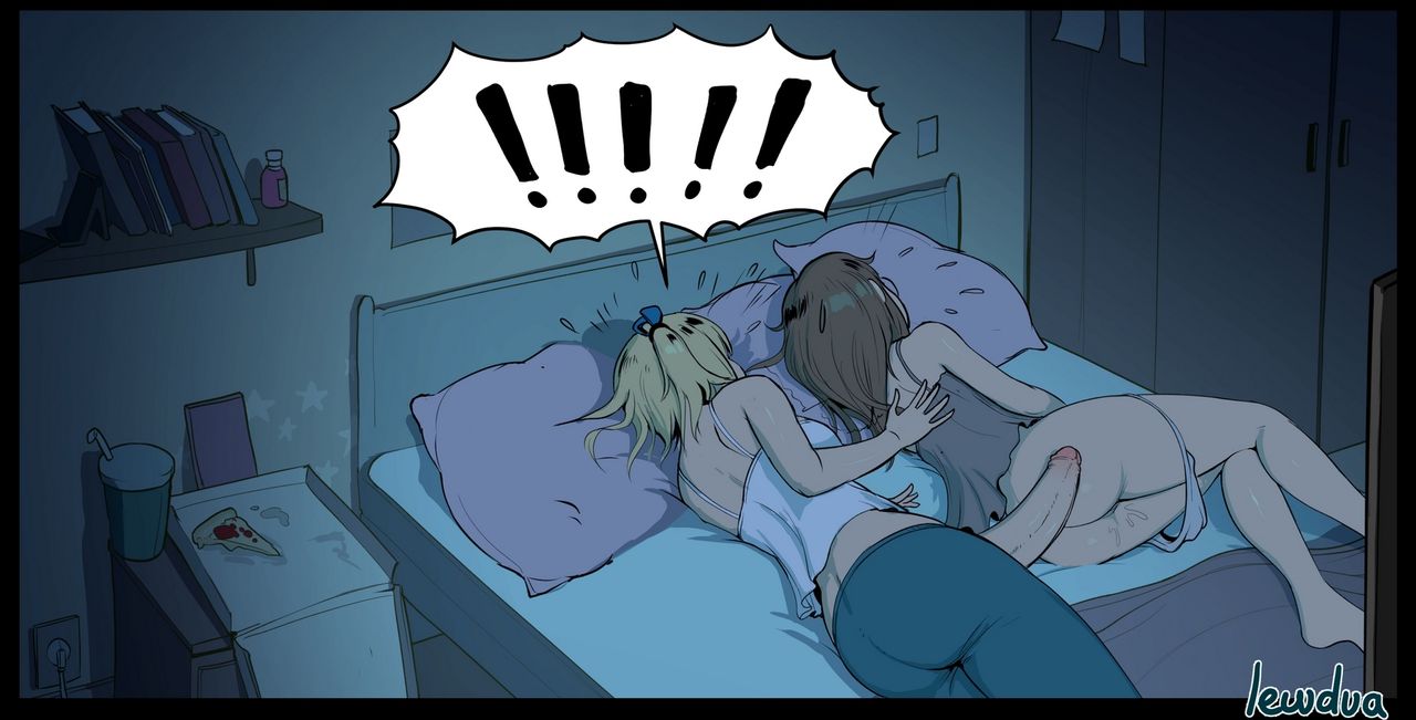 [Lewdua] Watching a Series NESSIE and KAREN (Comic Porn)