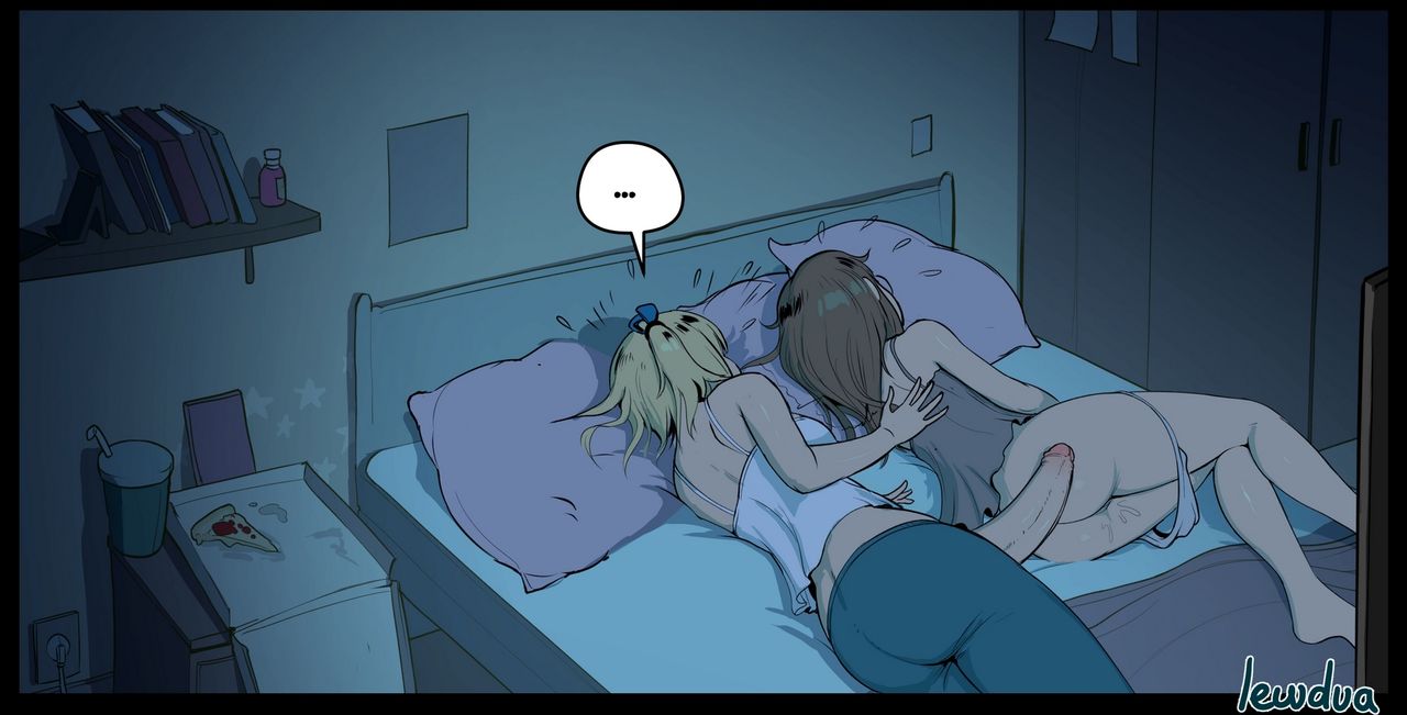[Lewdua] Watching a Series NESSIE and KAREN (Comic Porn)