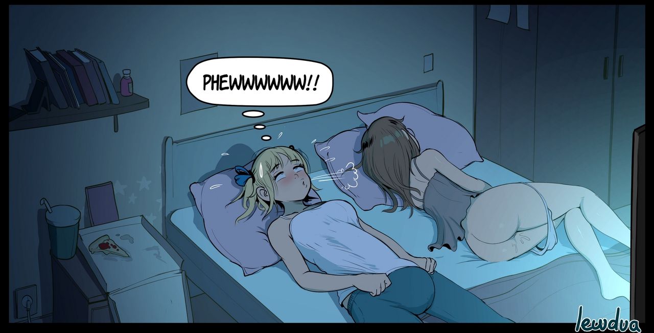 [Lewdua] Watching a Series NESSIE and KAREN (Comic Porn)